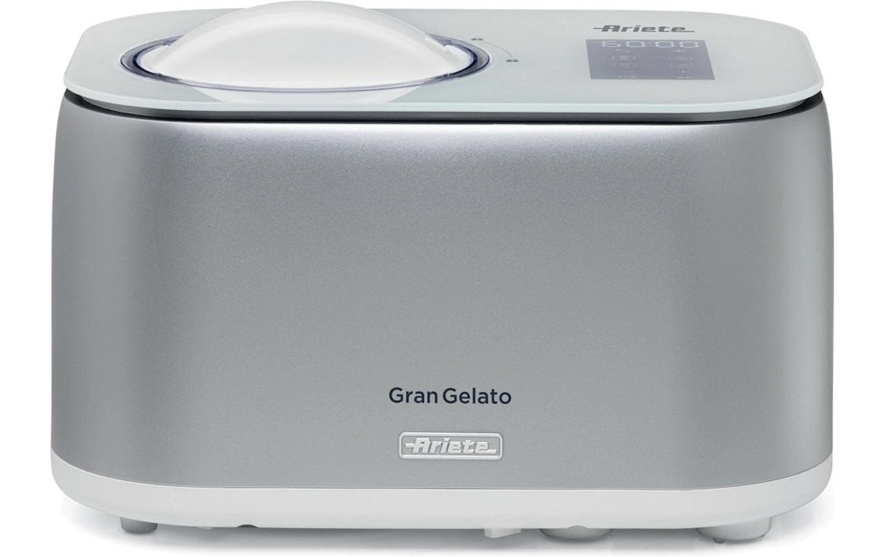 Ariete Eismaschine »Gran Gelato« 1 l 100 W Die integrierte Nachkühlfunktion Hält dein Eis bis zu 1 Stunde kühl.