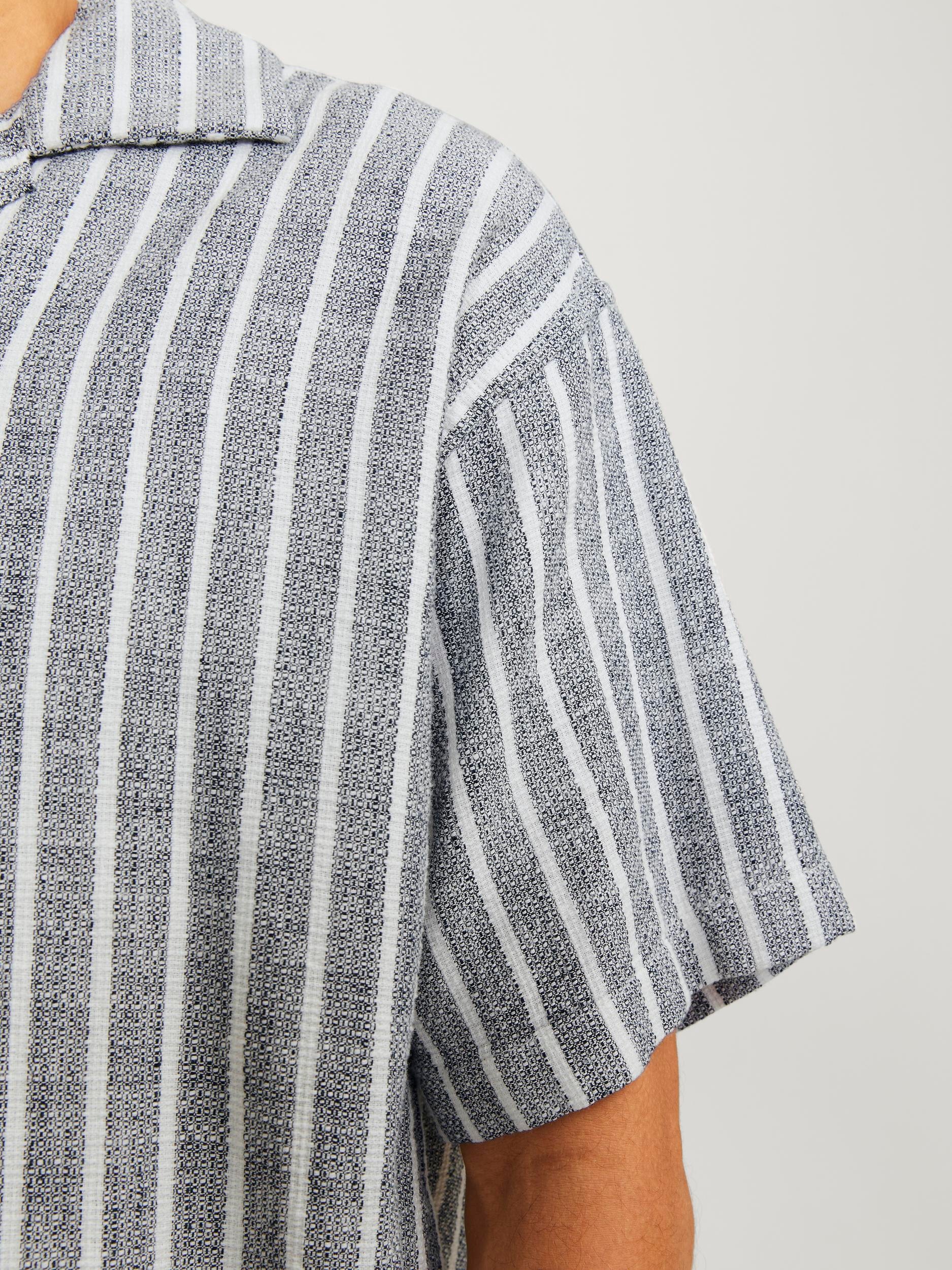 Jack & Jones Kurzarmhemd »JORCABANA STRIPE SHIRT SS SN«