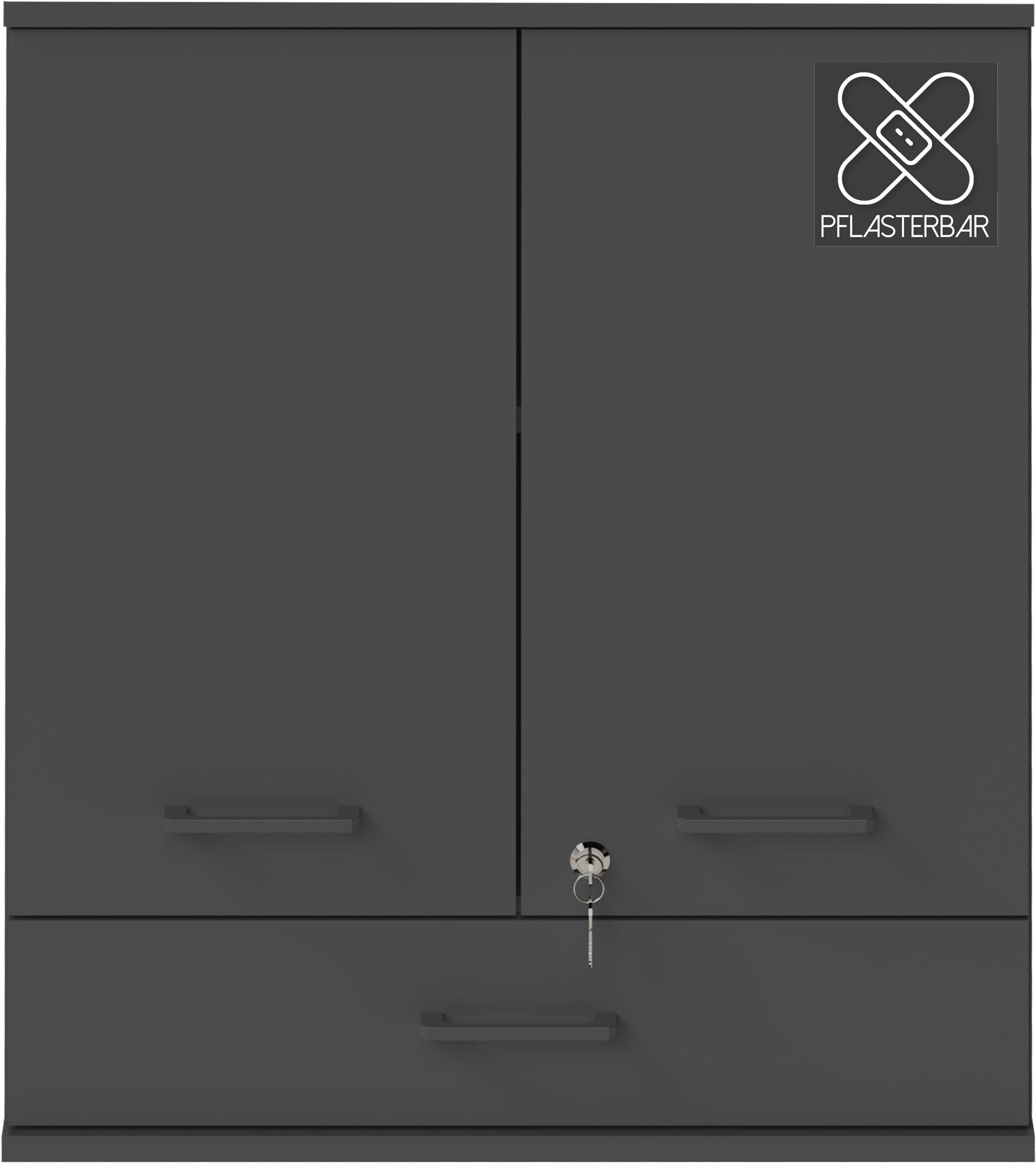 Schildmeyer Medizinschrank »Galeno, mit 3 verschiedenen Aufklebern, Breite 30 cm, Made in Germany« 1 Stk. tlg. Auswahl aus 3 verschiedenen Aufklebern zum Anbringen, Made in Germany