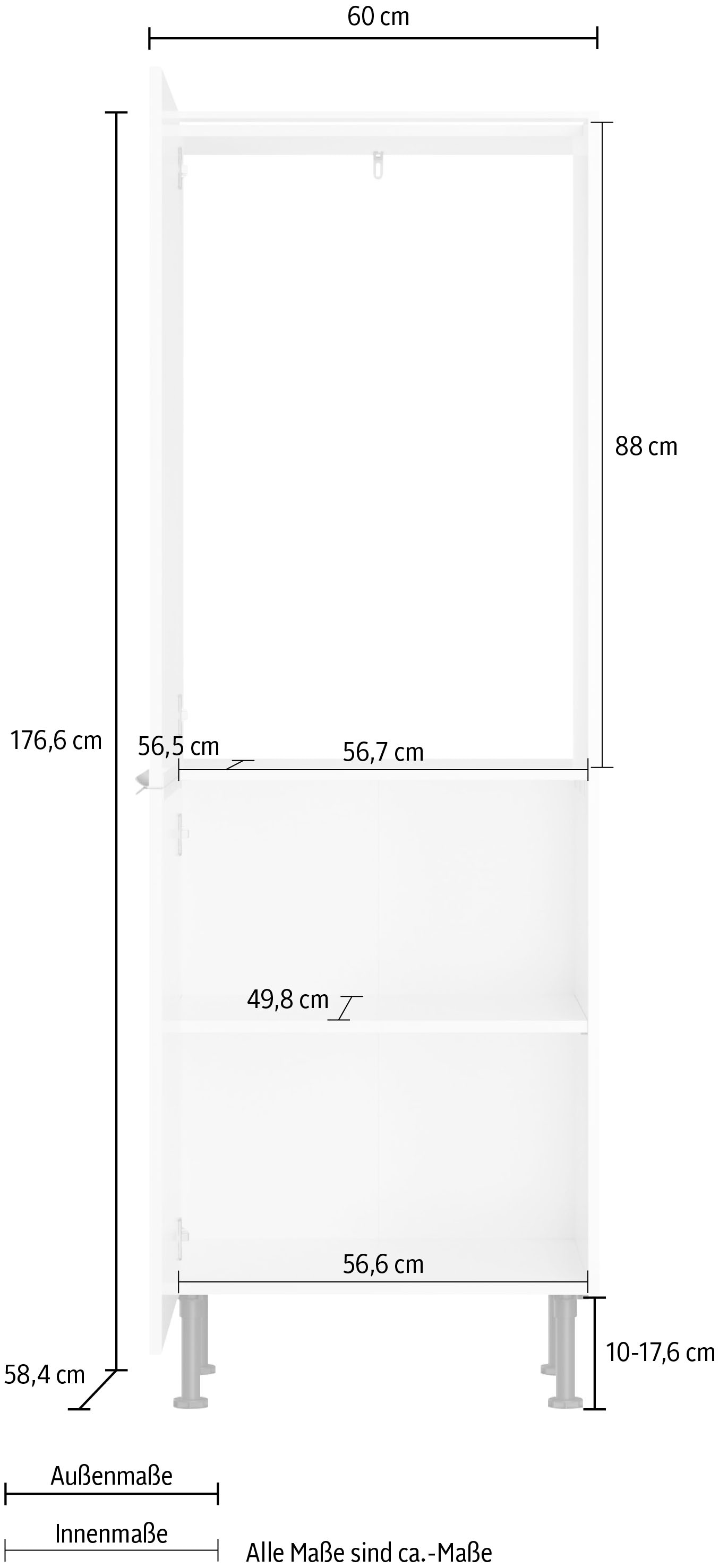 KOCHSTATION Armoire réfrigérée encastrable »KS-Aken«