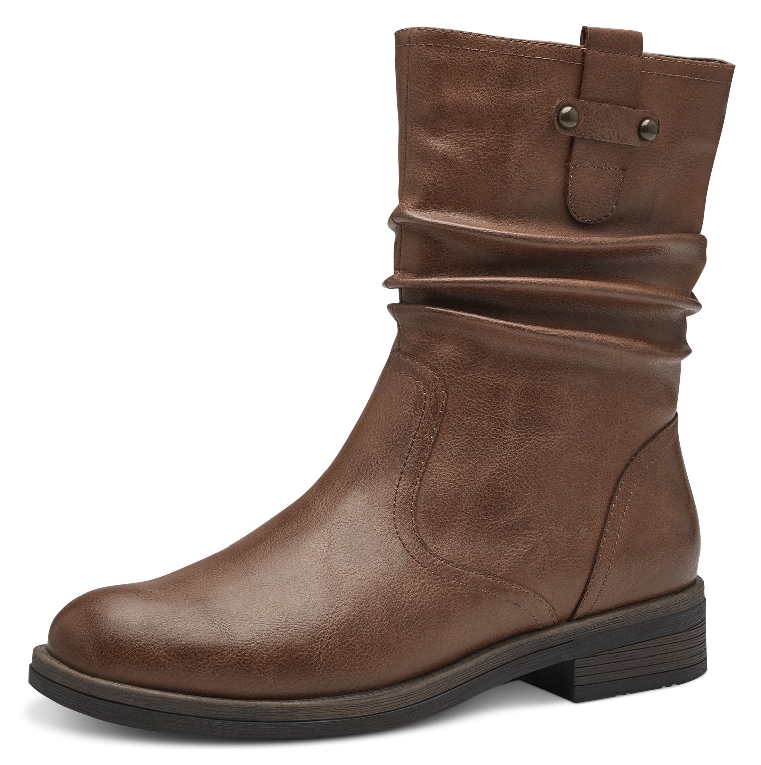 Stiefelette, mit Falten im slouchy Look