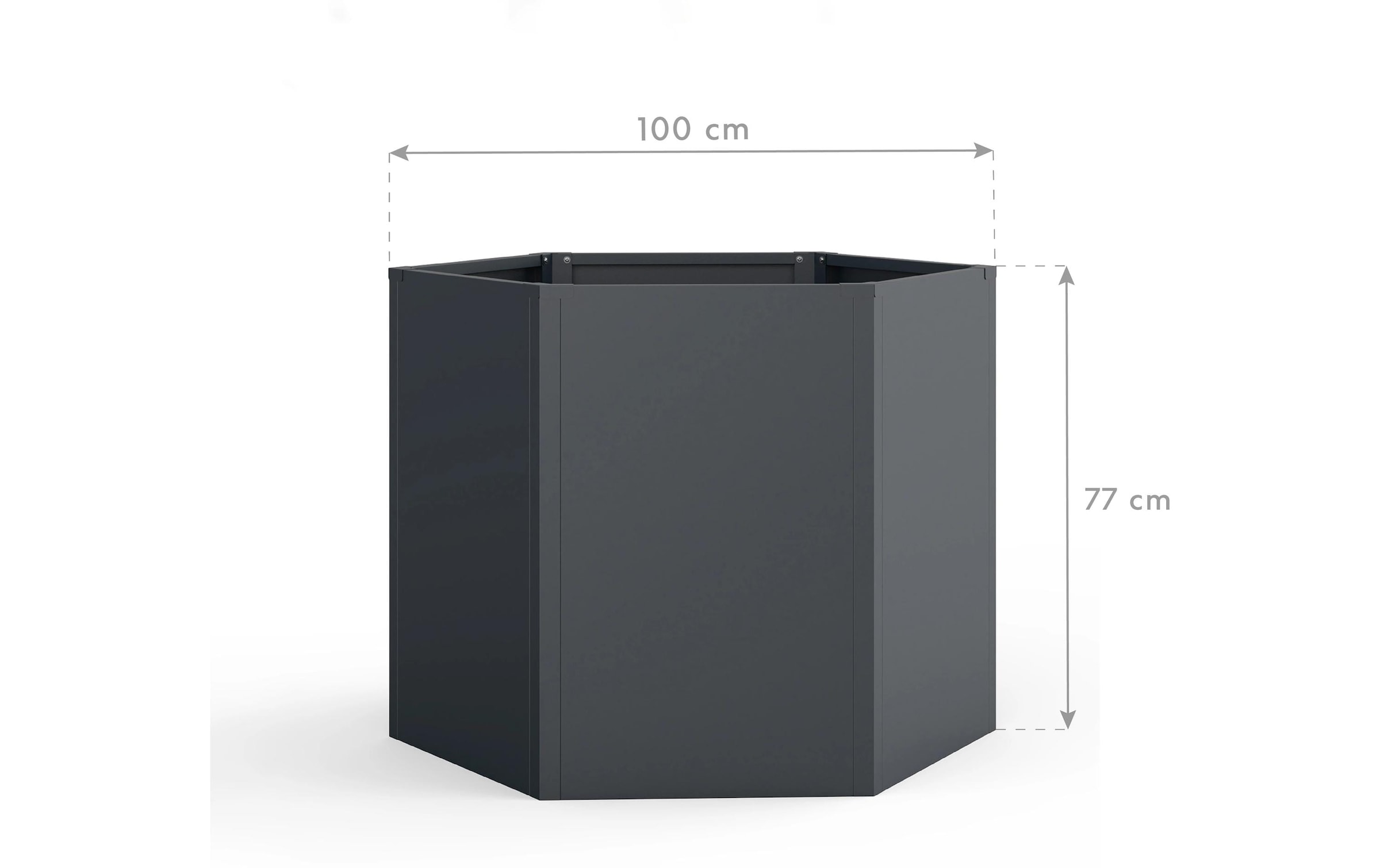 WESTMANN Hochbeet »Varia 77« BxTxH: 100x100x77 cm