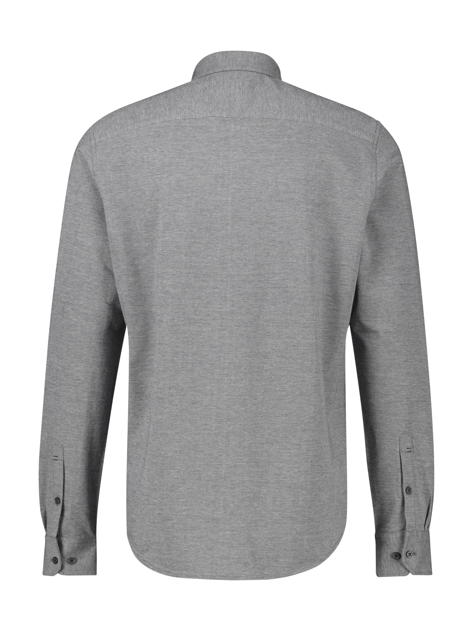 LERROS Langarmhemd mit Logo Stickerei