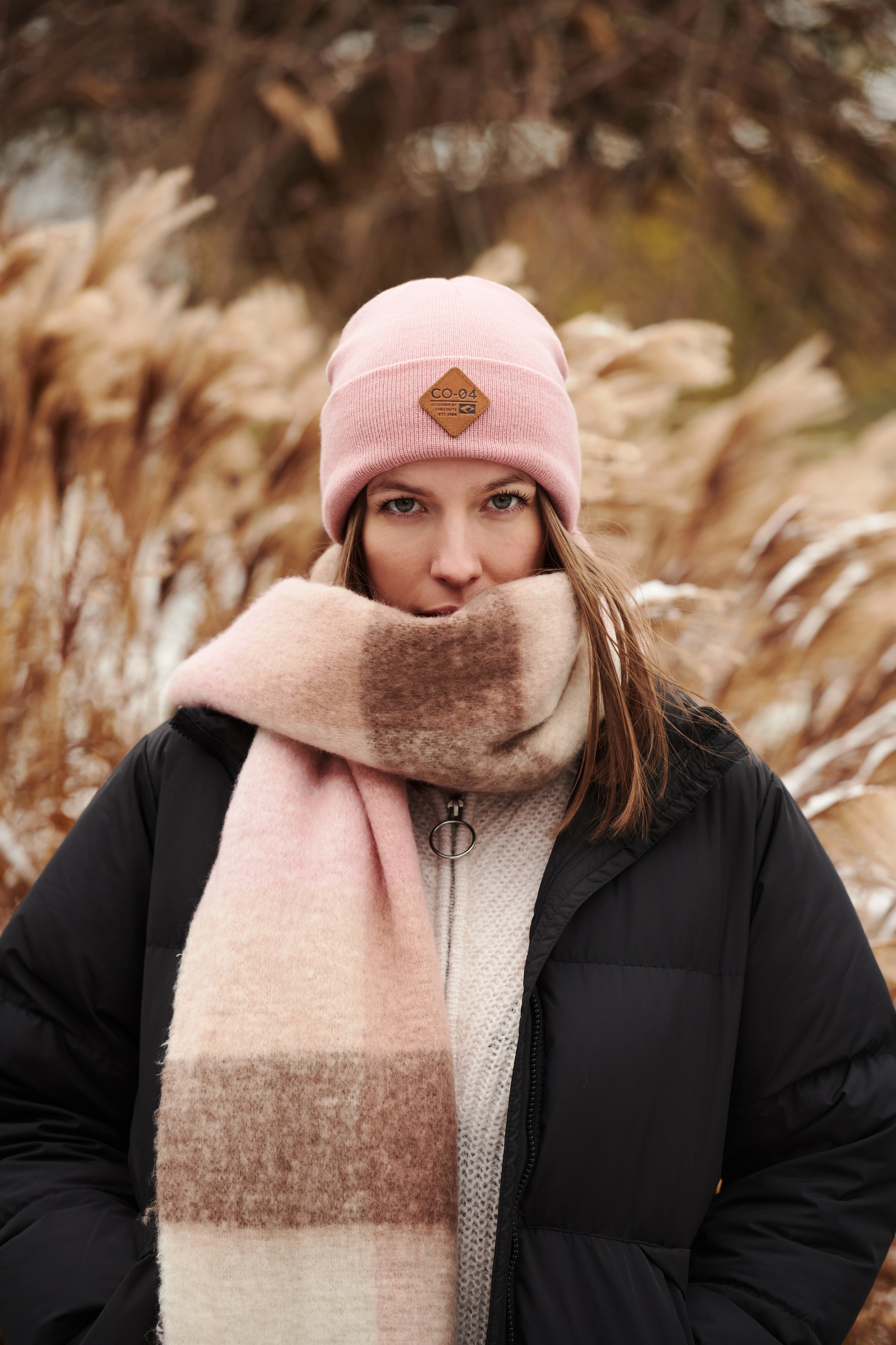 chillouts Bonnet »Nicki Hat« mit stilvollem Logo-Emblem