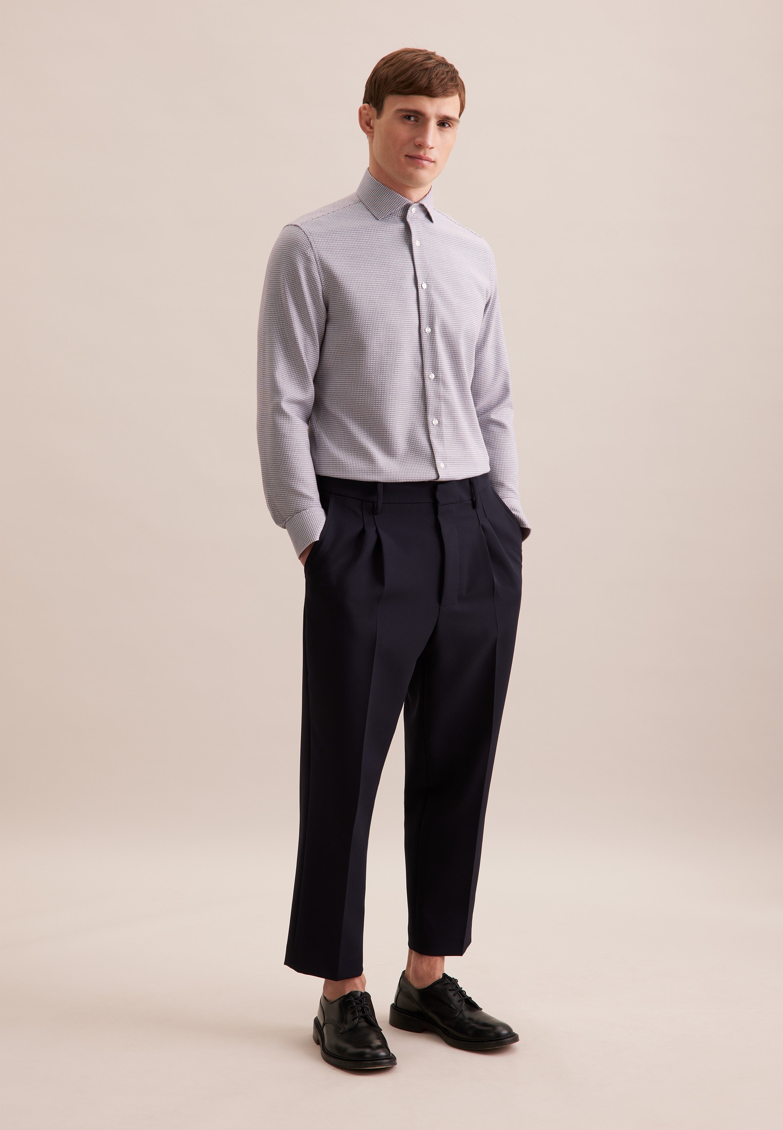 seidensticker Chemise d'affaires »Slim« col Kent slim 1/1 structuré