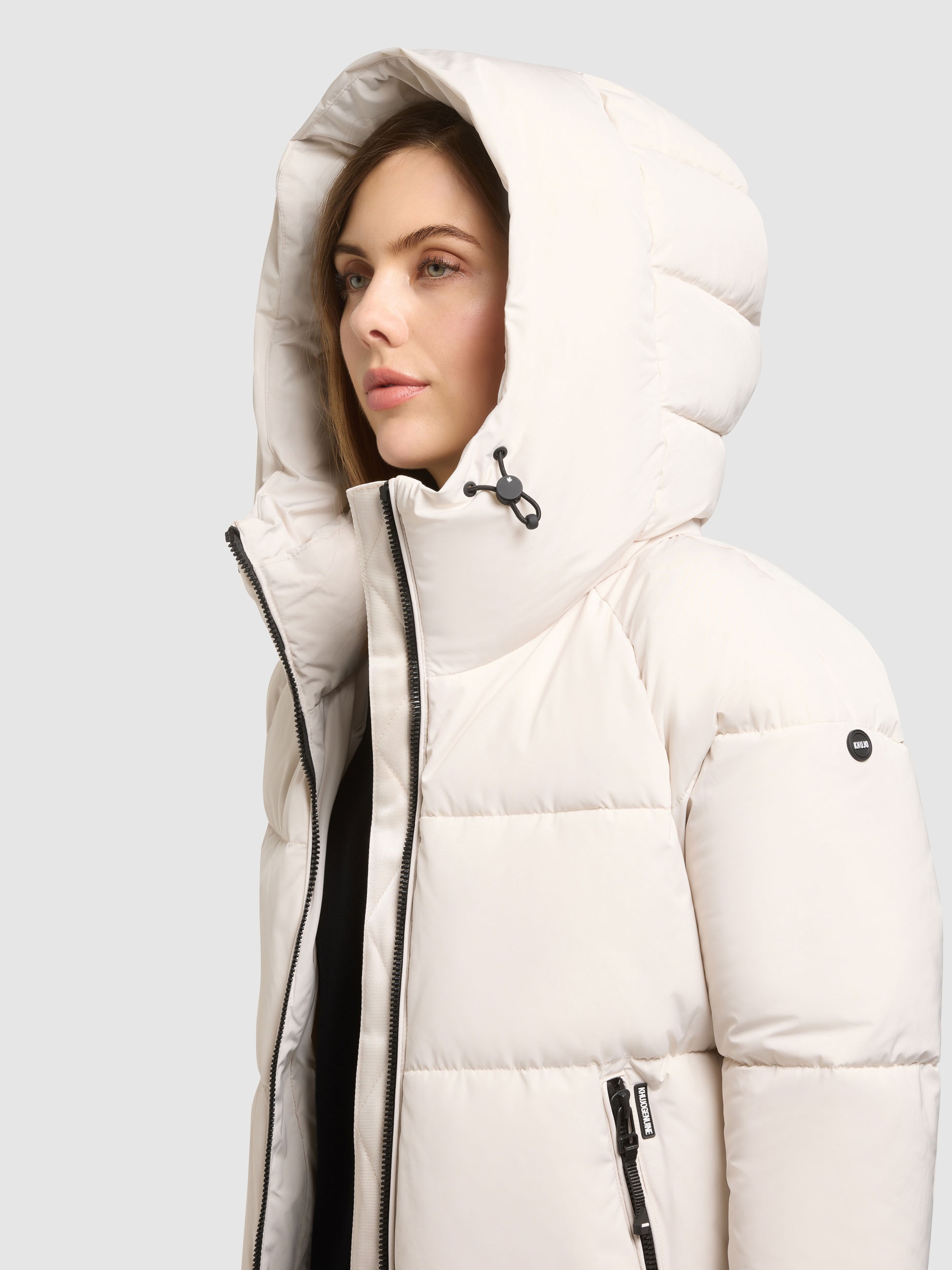 khujo Steppjacke »ONO2« mit Kapuze Loose Fit