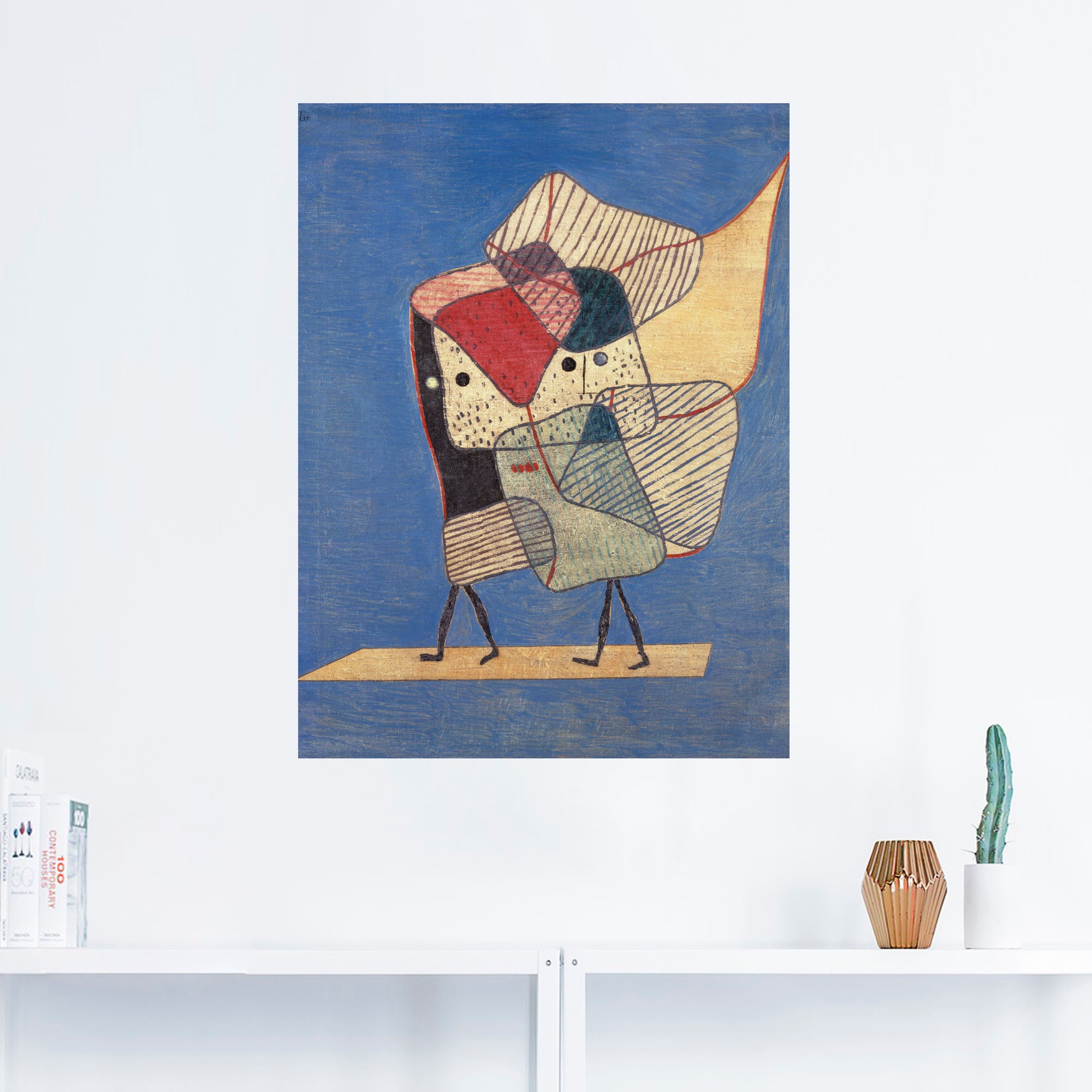 Artland Wandbild »Zwillinge. 1930«, Gegenstandslos, (1 St.), als Leinwandbild, Wandaufkleber oder Poster in versch. Grössen