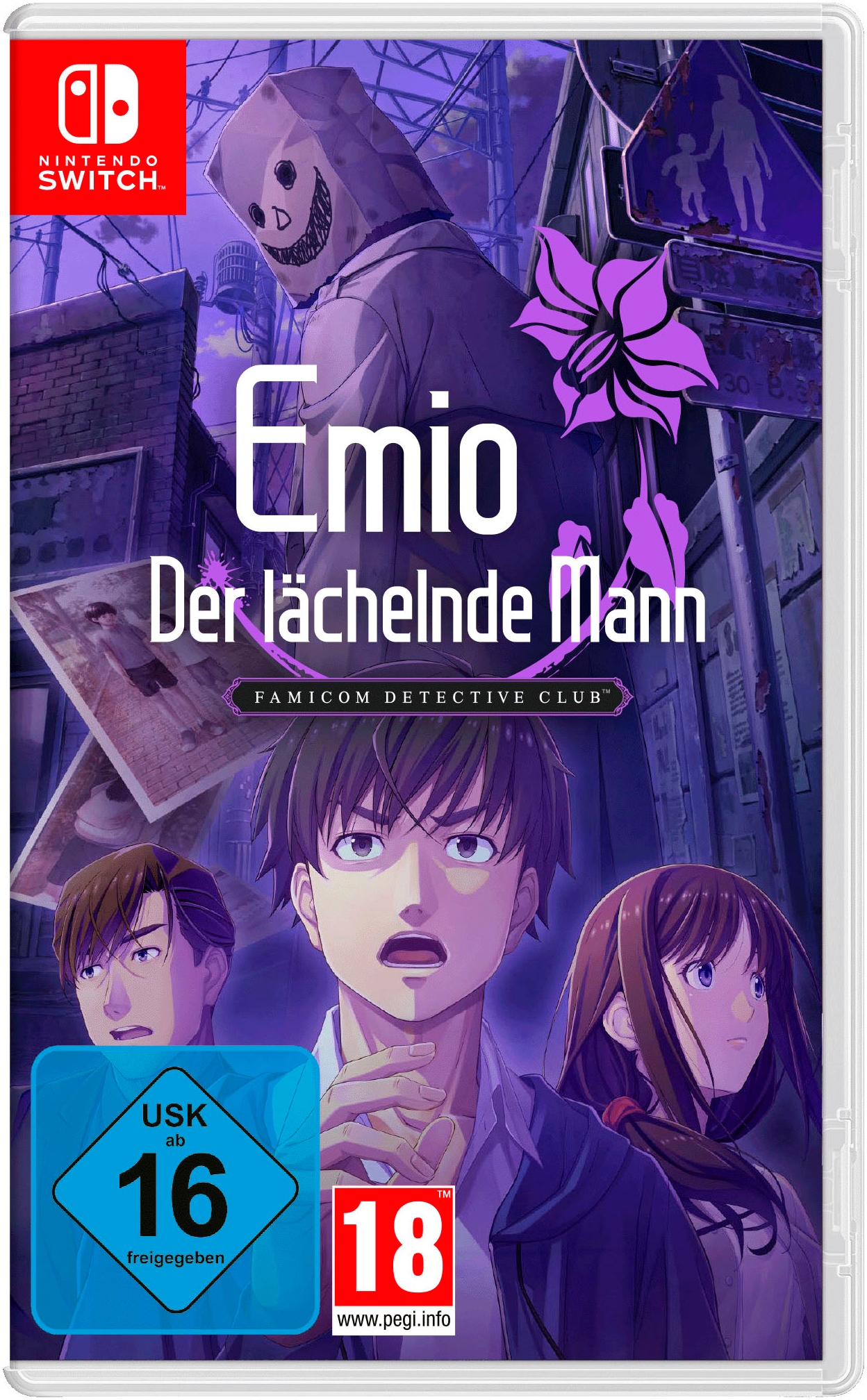 Image of Nintendo Switch Spielesoftware "Emio – Der lächelnde Mann: Famicom Detective Club™" Nintendo Switch