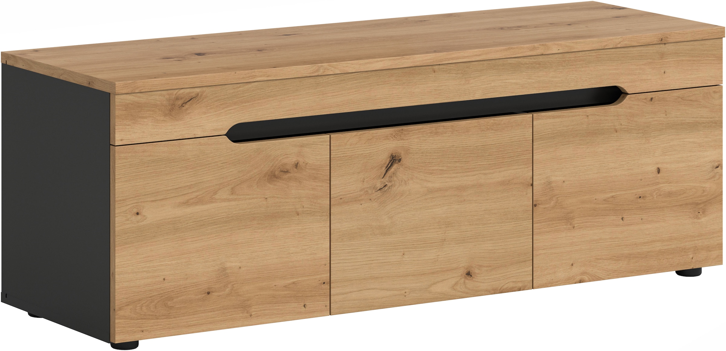 Home affaire Banc »REHAT, TOPSELLER!, Breite 120cm, 3 Türen, 4 Fächer« Capacité env. 10 paires de chaussures,  Banc de vestiaire, banc d'entrée, banc avec rangement, banc