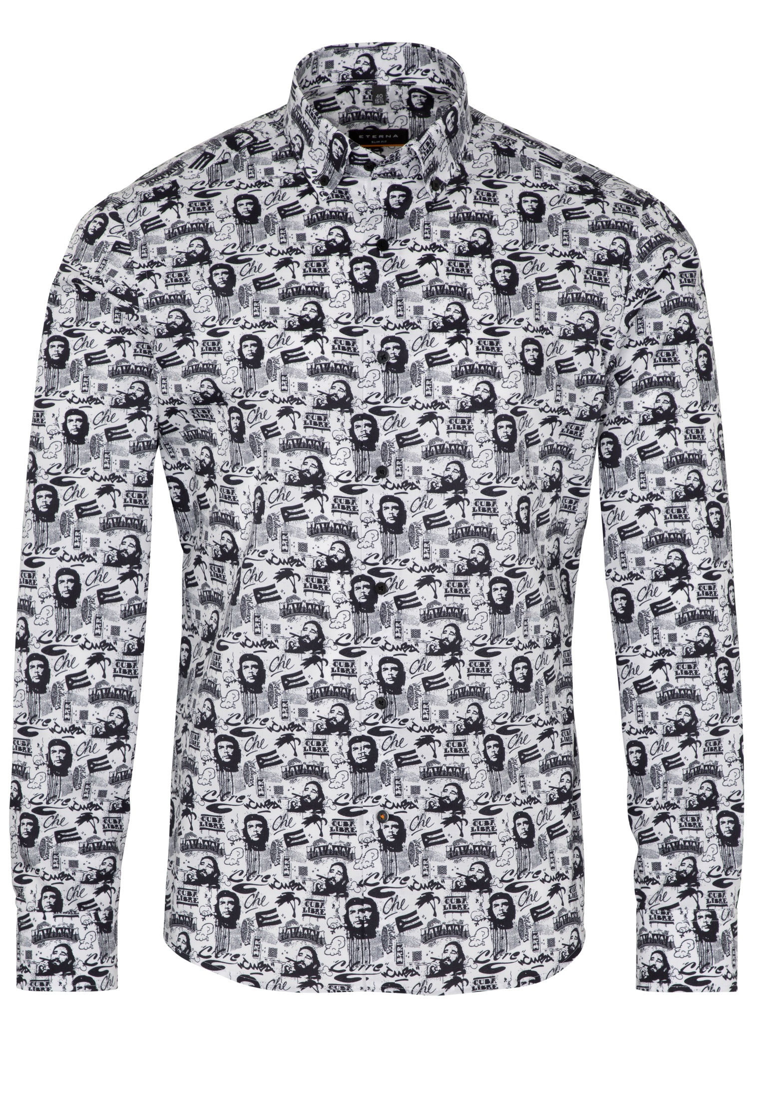 Eterna Langarmhemd »SLIM FIT«, NON IRON (bügelfrei)