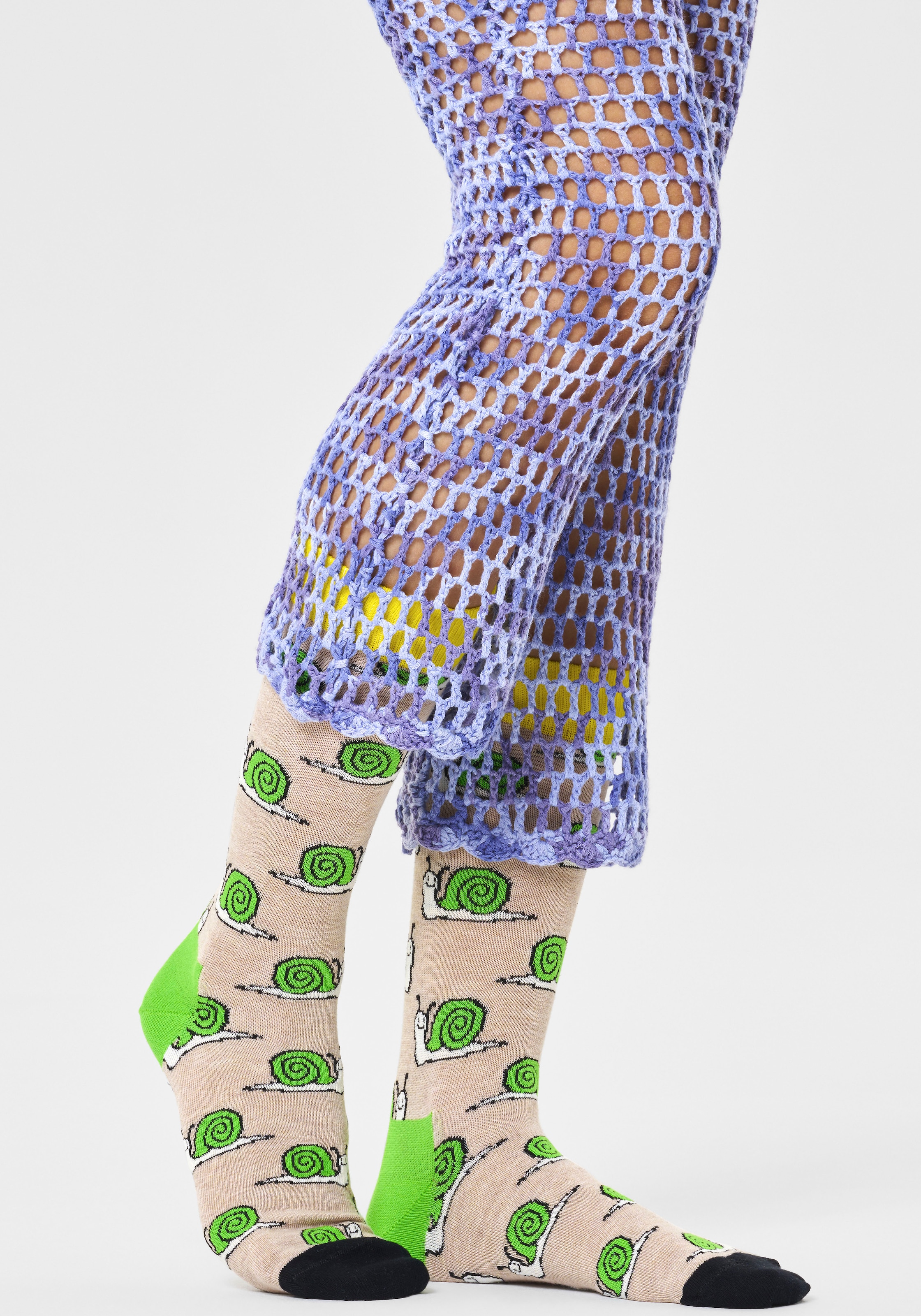 Mode Acheter Paar), Socks bas Happy (2 à ligne & Snail Socks Bee prix en Socken