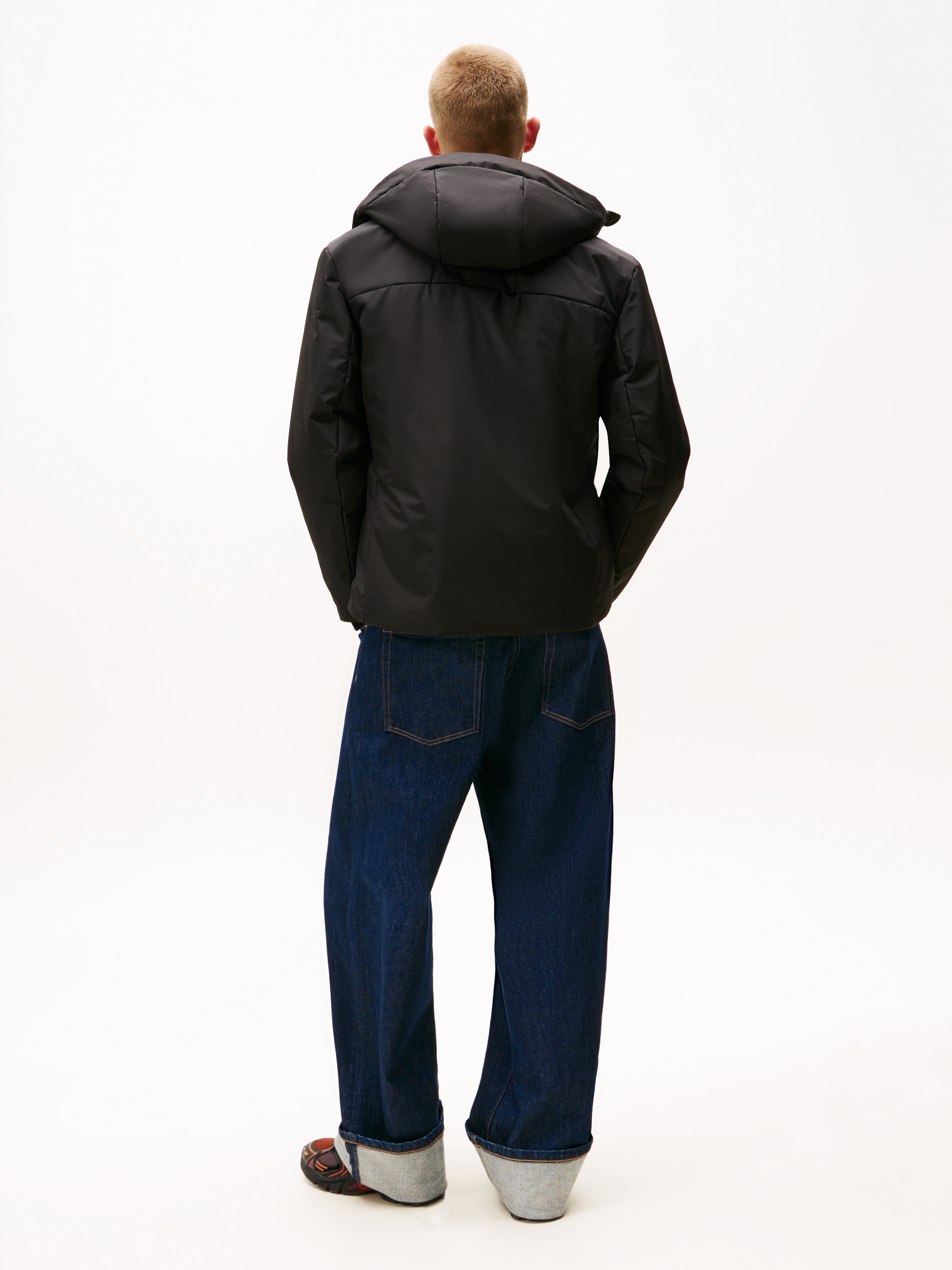 Tommy Jeans Veste d'extérieur mit Kapuze Freizeitjacke, Übergangsjacke, Regular Fit, Kapuze