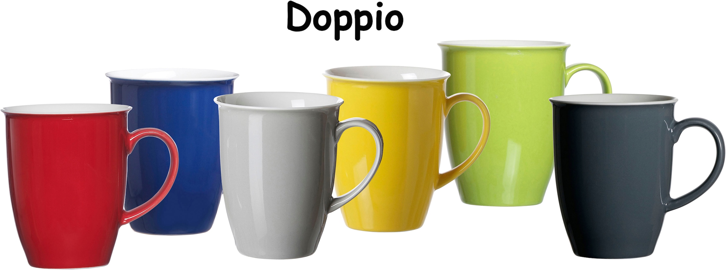 Ritzenhoff & Breker Becher »Doppio«, (Set, 4 tlg.), 4-teilig