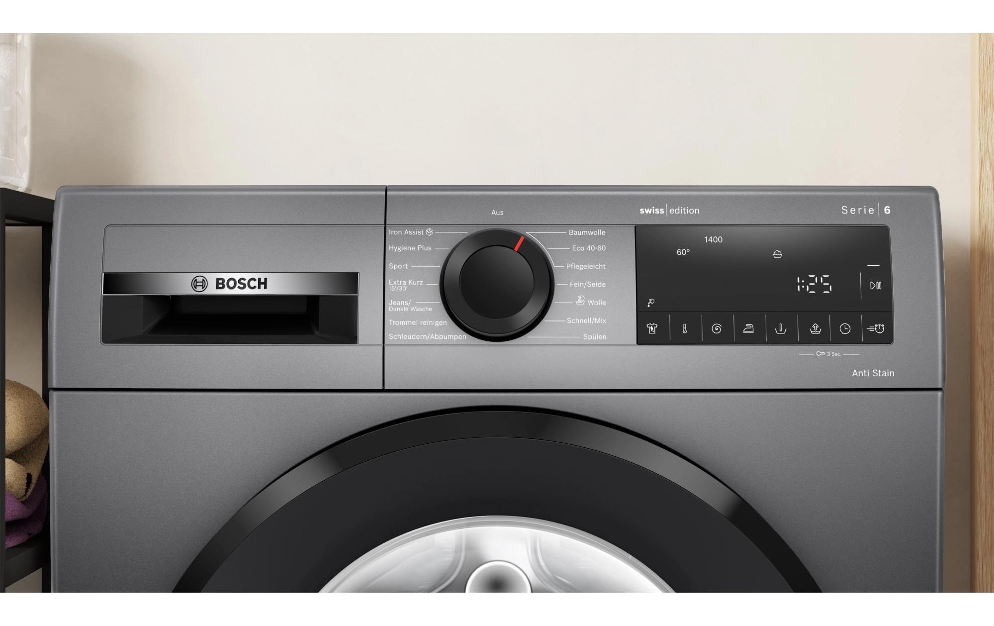 BOSCH Waschmaschine »WGG244ZRCH Links«, 1400 U/min
