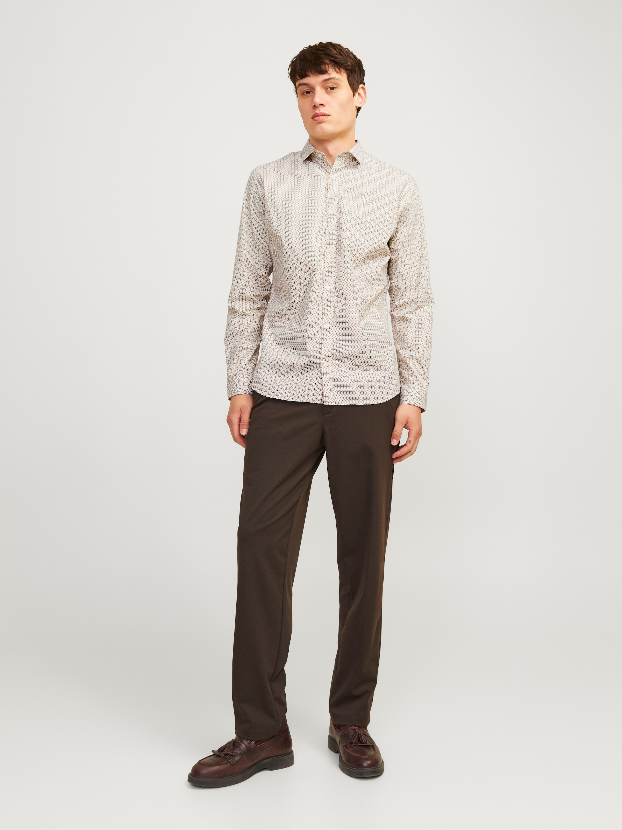 Jack & Jones Langarmhemd »JPRBLABLACKPOOL STRETCH LS SHIRT SN«