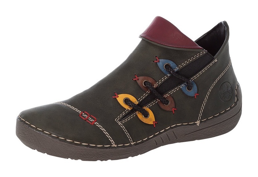 Image of Rieker Winterboots, mit bunten Applikationen bei Ackermann Versand Schweiz