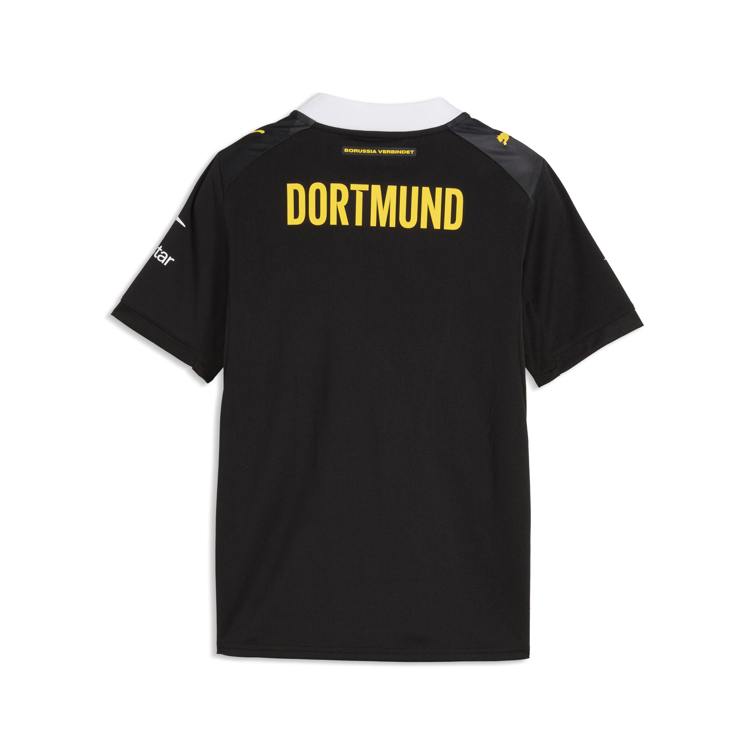 PUMA Maillot de foot »BVB AWAY JERSEY REPLICA JR« pour adolescents, avec technologie DryCELL, respirant