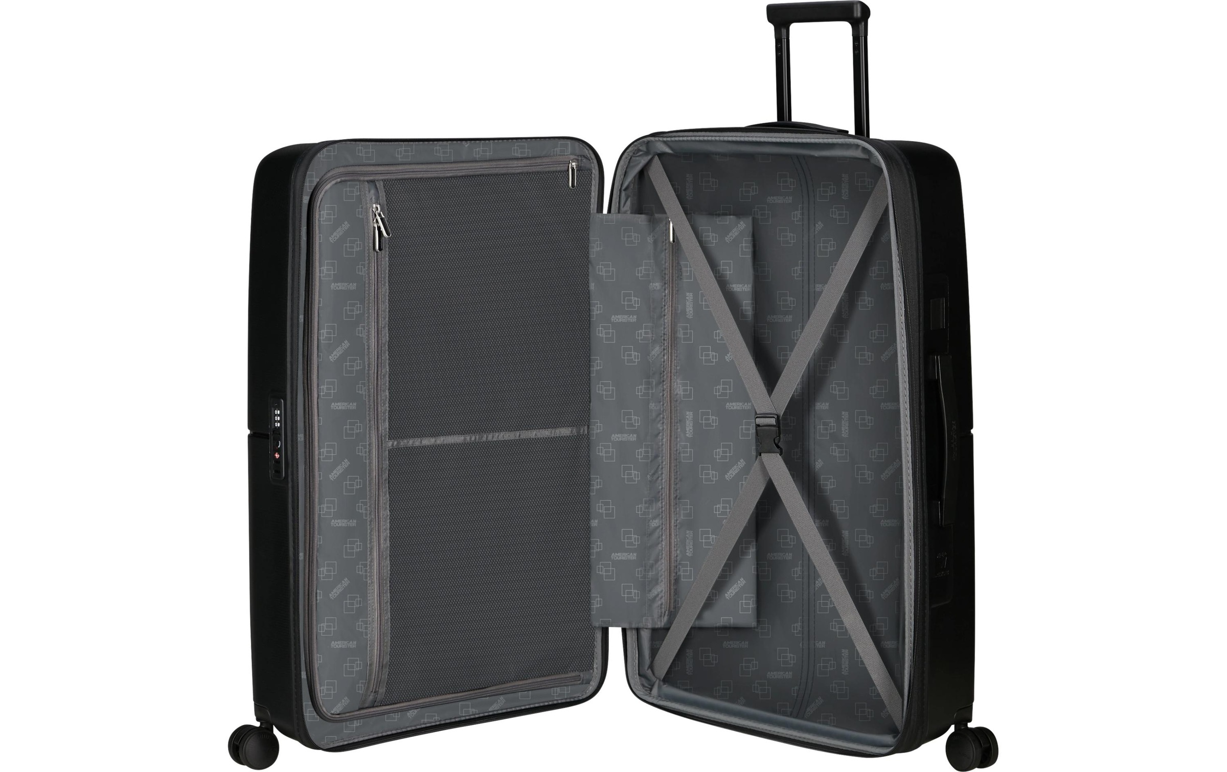 American Tourister® Koffer »DashPop« 104 l 4 Rollen Koffer gross Reisekoffer TSA-Zahlenschloss Aufgabegepäck