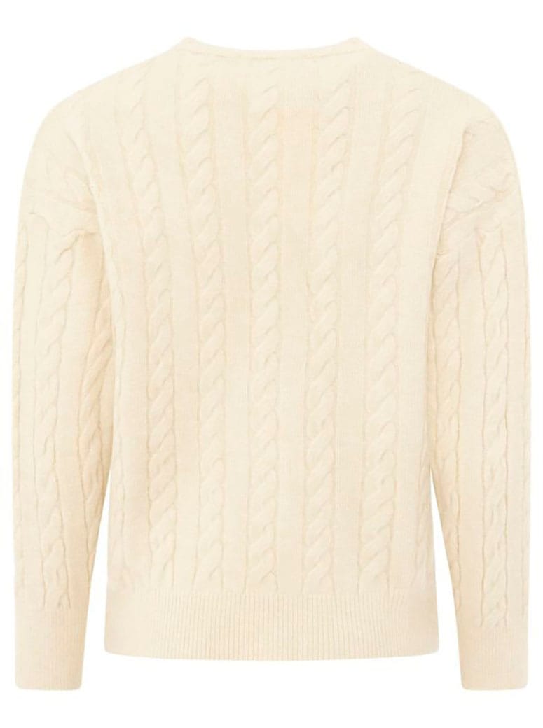 Zwillingsherz Strickpullover »"Zopfstrick"« Rundhalsausschnitt, Zopfstrick, Langarm