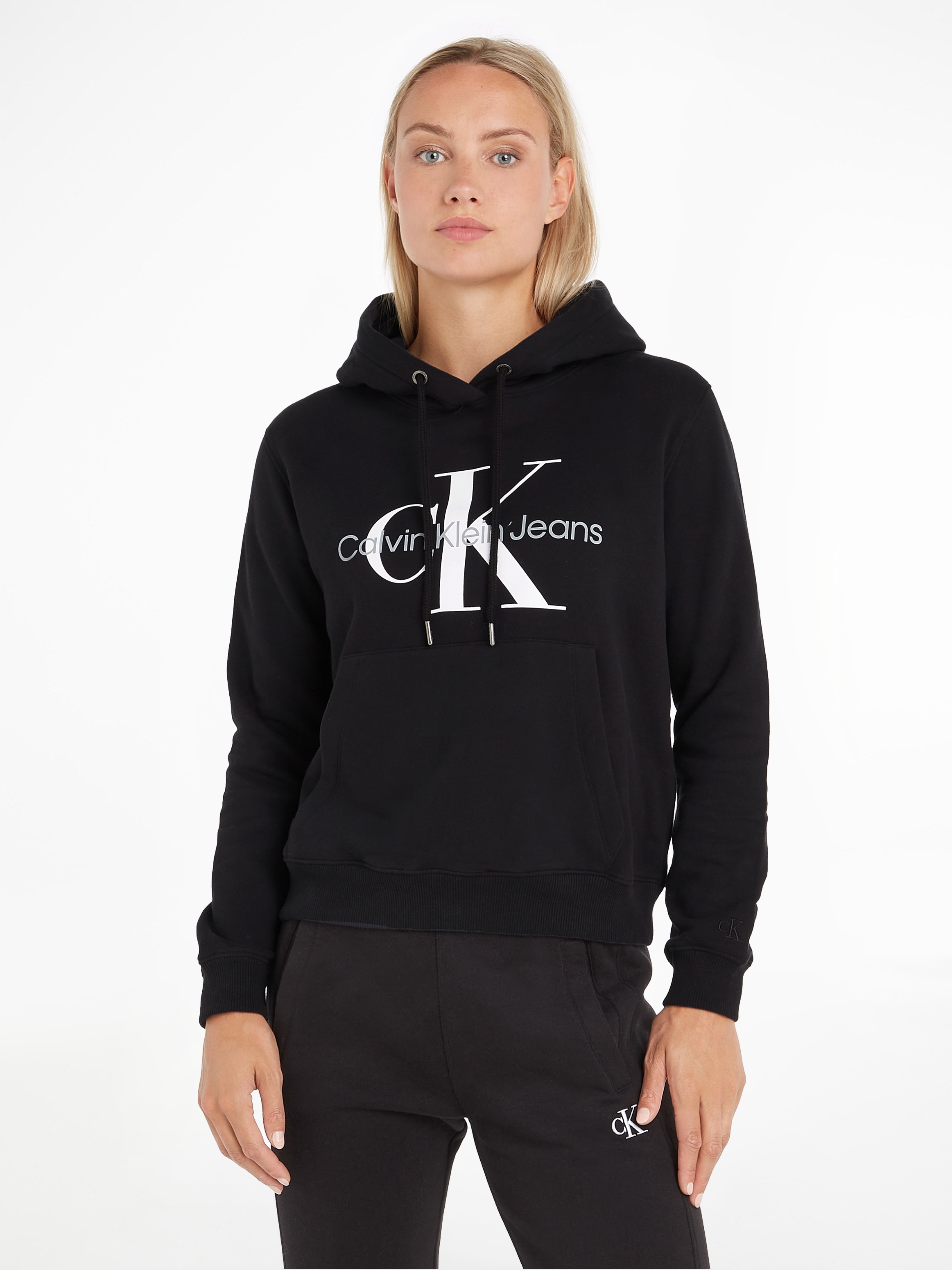 Calvin Klein Jeans Kapuzensweatshirt »CORE MONOGRAM HOODIE«, mit Calvin Klein Jeans Logo-Schriftzug