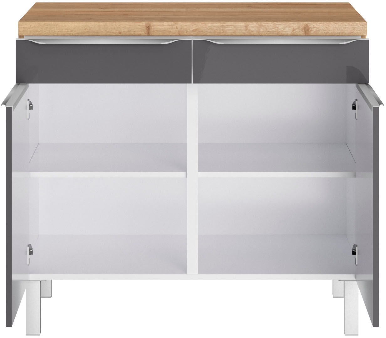 OPTIFIT Unterschrank »Lilly2«, Breite 100 cm, 2 Türen, 2 Einlegeböden