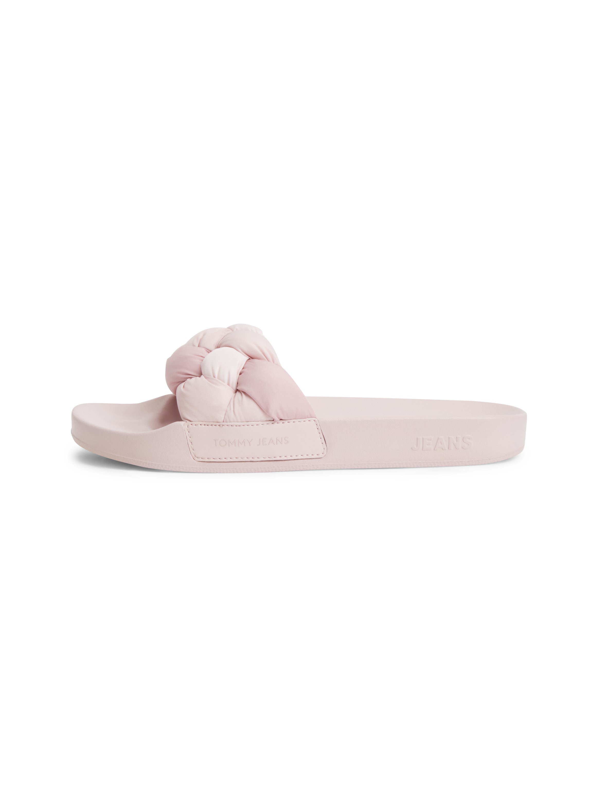 Tommy Jeans Pantolette »TJW BRAIDED SLIDES«  Sommerschuh, Schlupfschuh, Strandschuh mit geflochtener Bandage