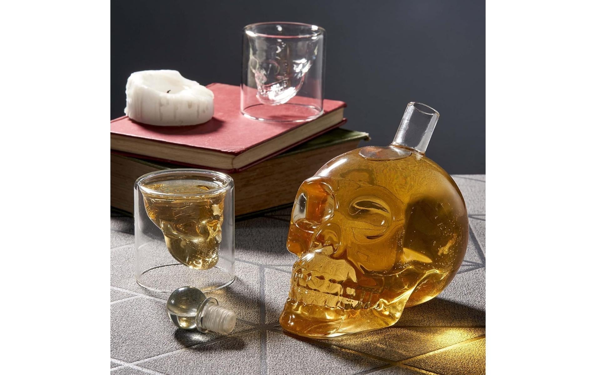   Dekanter »Oak & Steel Schädel 0.7 l«