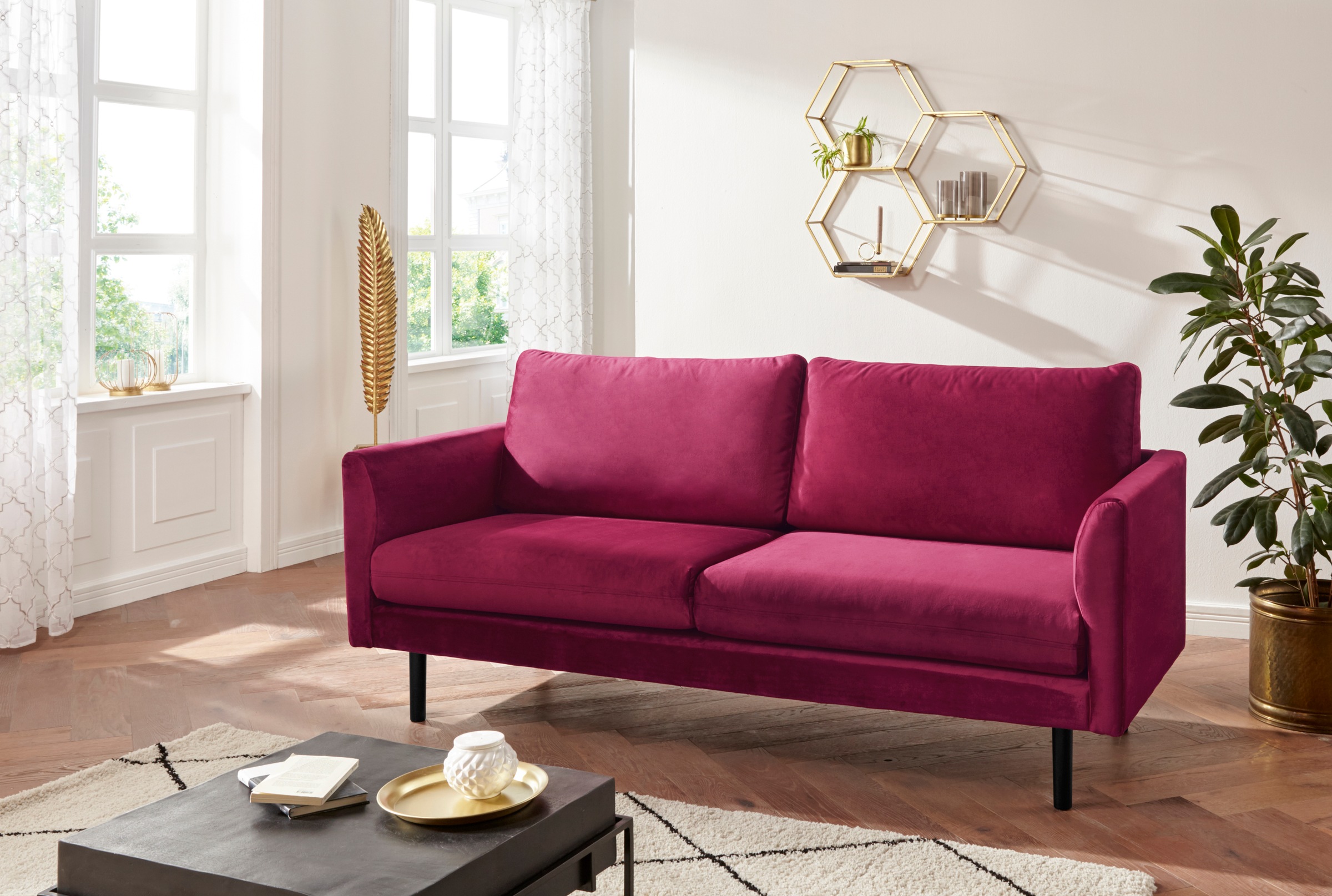 Image of Leonique 3-Sitzer »Biskaya«, mit losen Kissen bei Ackermann Versand Schweiz