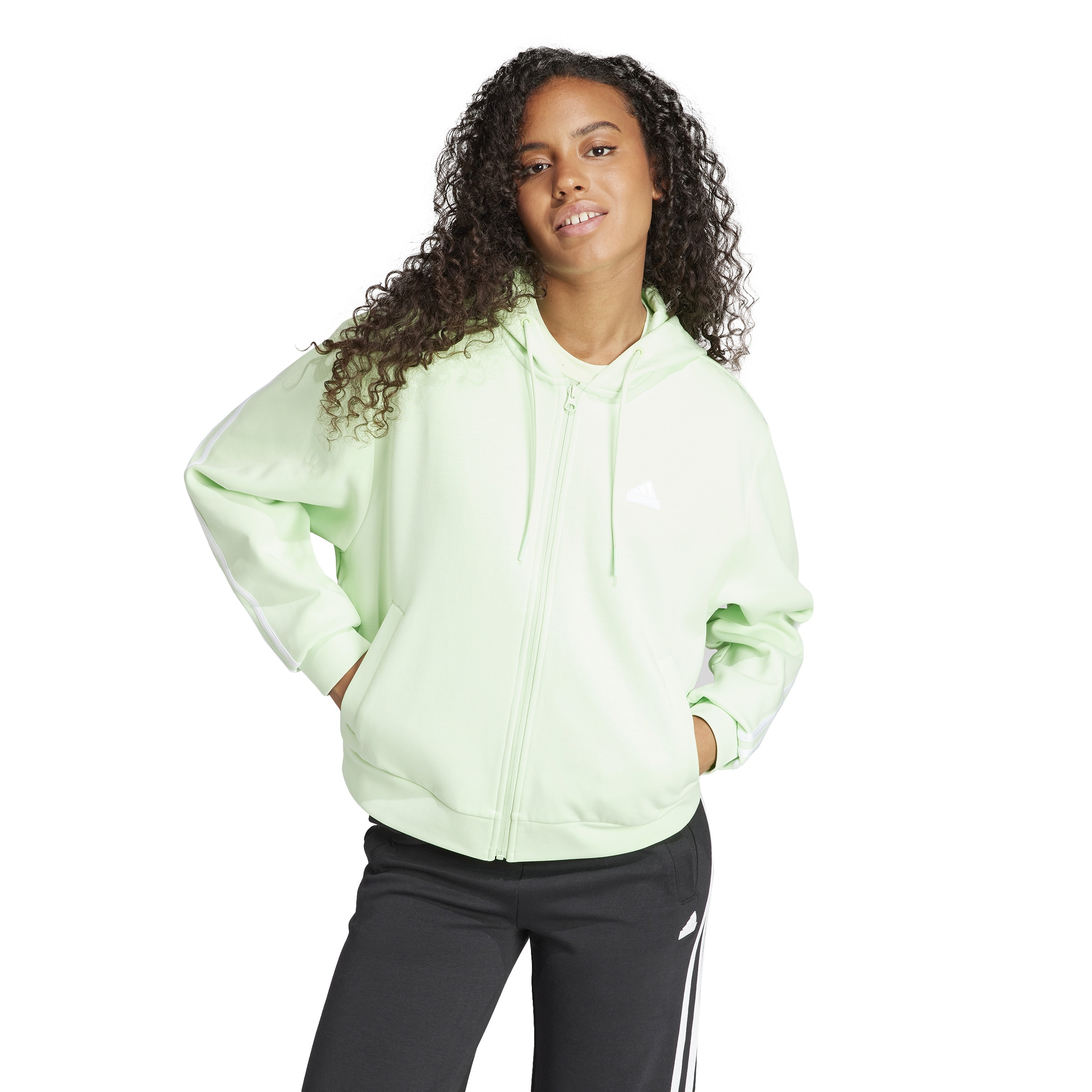 adidas Sportswear Kapuzensweatshirt »W FI 3S FZ HD«