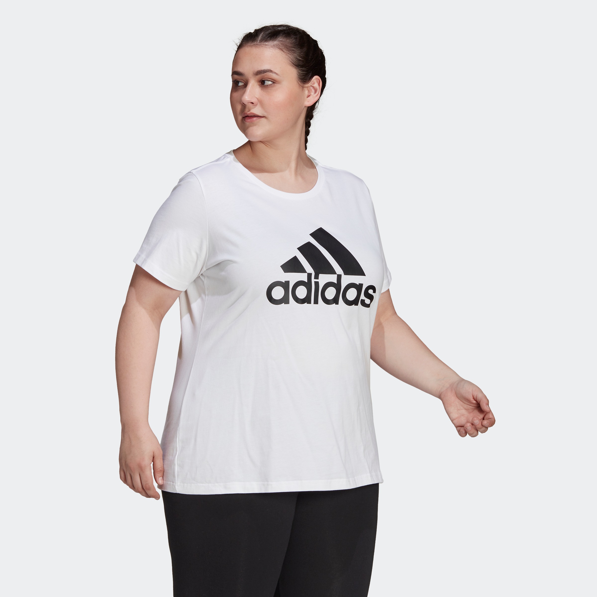 Image of adidas Performance T-Shirt »ESSENTIALS LOGO – GROSSE GRÖSSEN« bei Ackermann Versand Schweiz