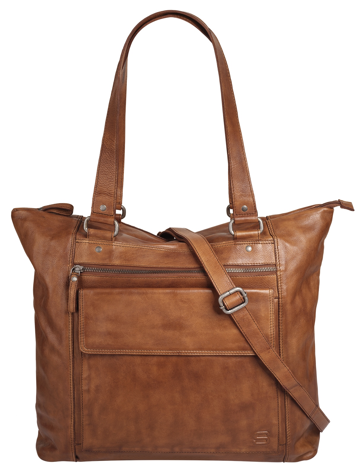 Spikes & Sparrow Shopper »SPIKES & SPARROW Damen echt Leder« echt Leder