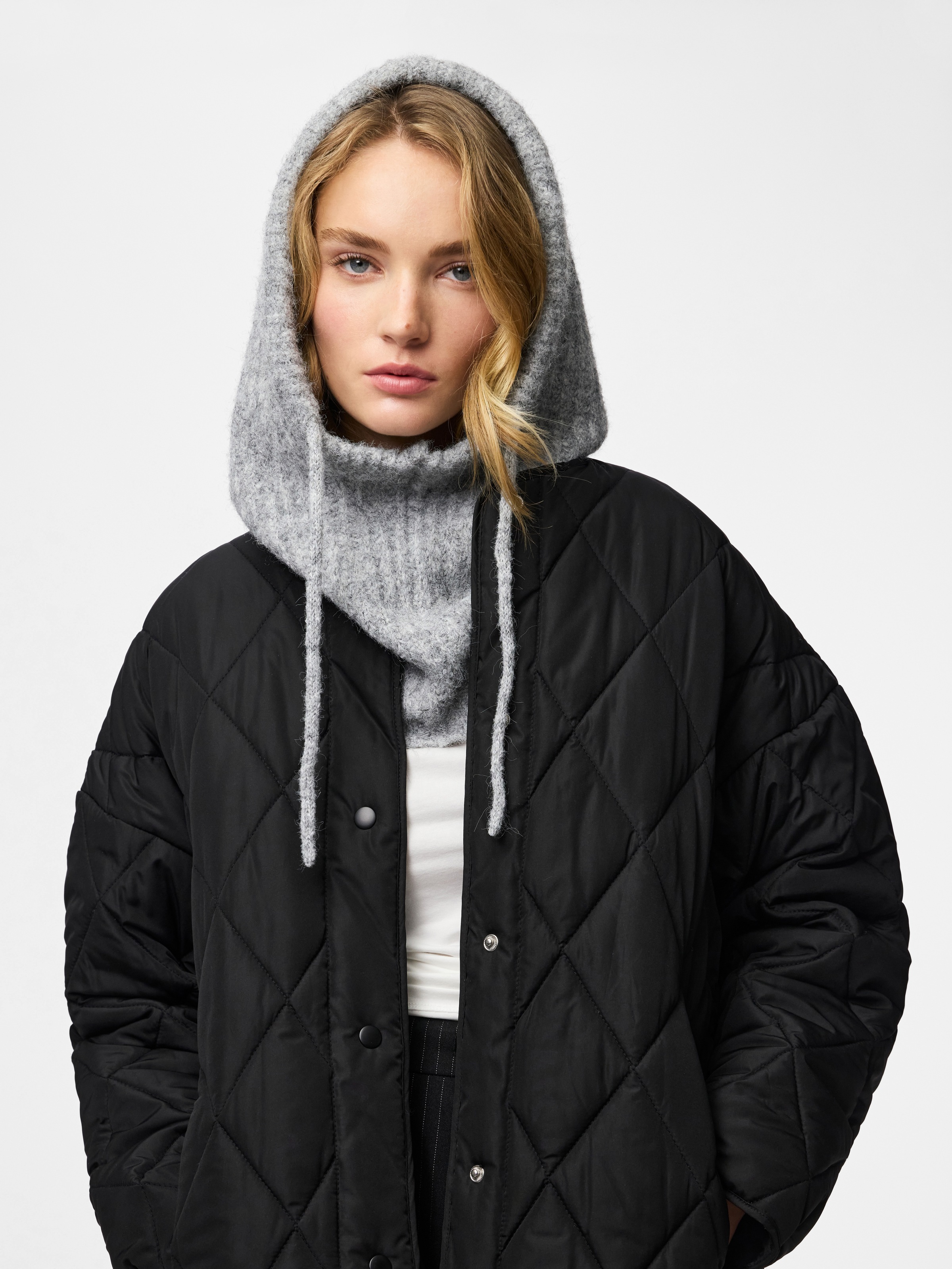 pieces Bonnet tricoté »PCNAMBI BALACLAVA NOOS BC« mélange de matériaux