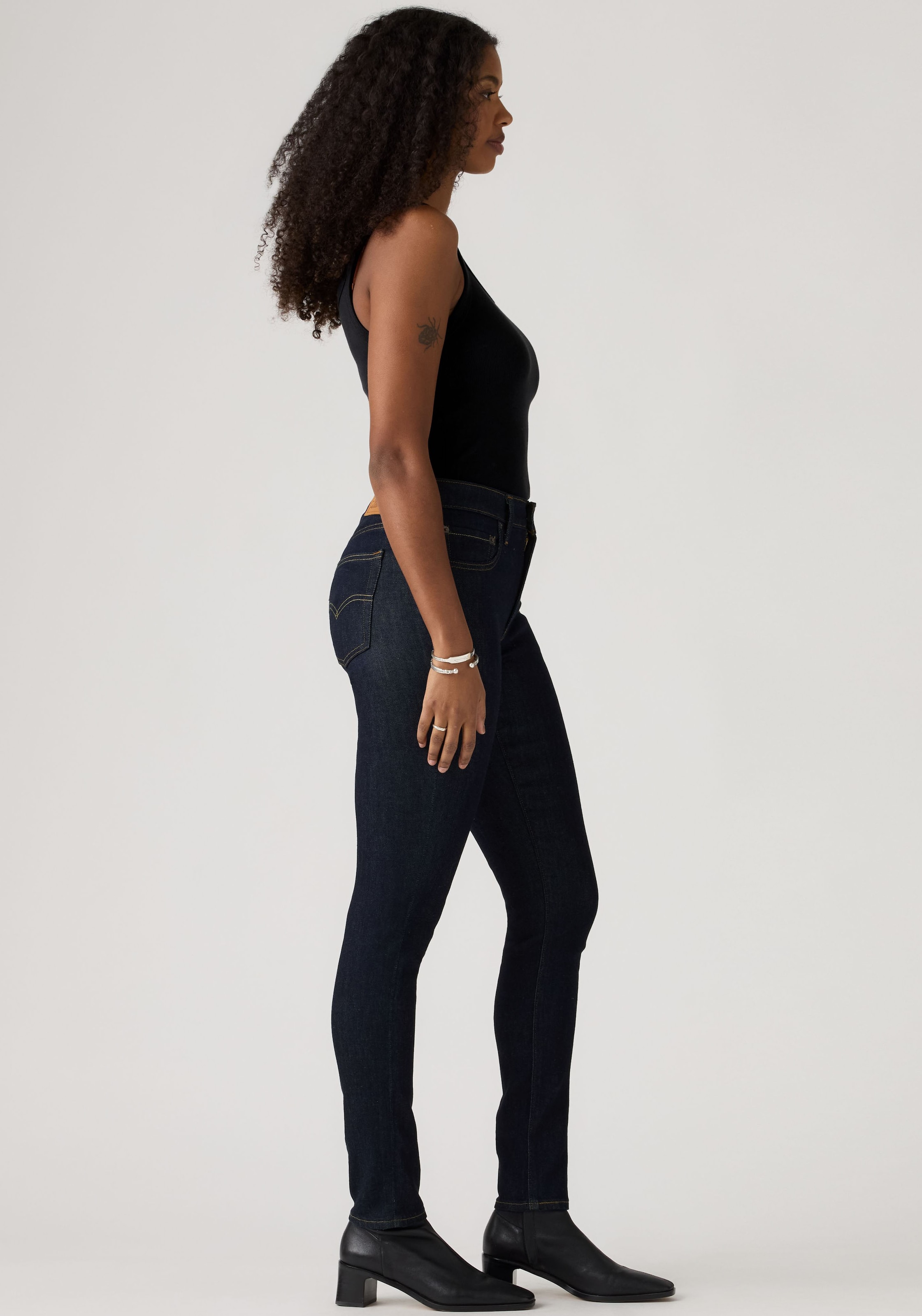 Profile Skinny-fit-Jeans mit hohem Bund