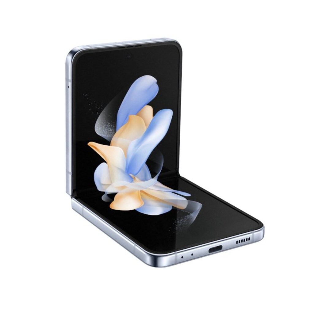 Samsung Smartphone »Samsung Galaxy Z Flip 4 256 GB«, Blau, 17 cm/6,7 Zoll, 256 GB Speicherplatz, 12 MP Kamera