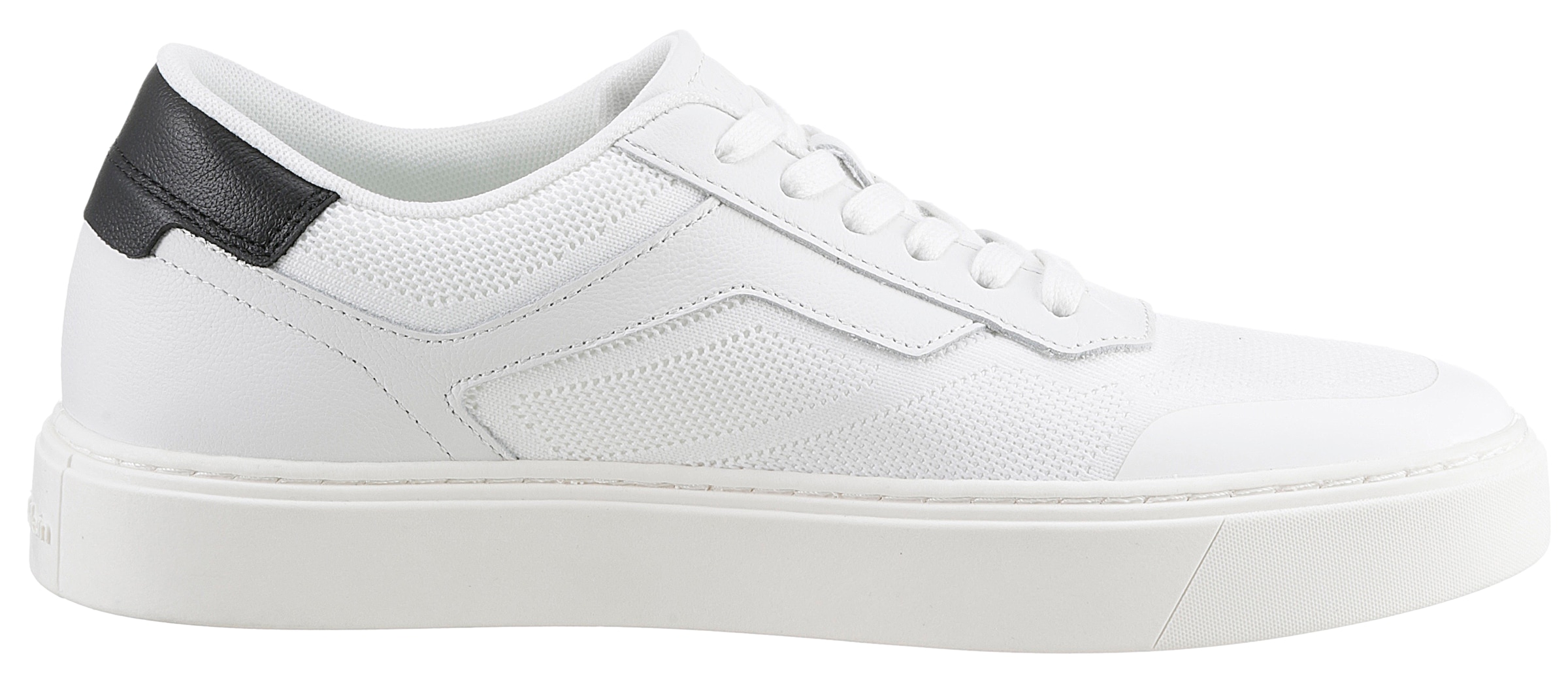 Calvin Klein Sneaker »COLE M 18T *I«, mit Kontrastbesatz an der Ferse, Freizeitschuh, Halbschuh, Schnürer