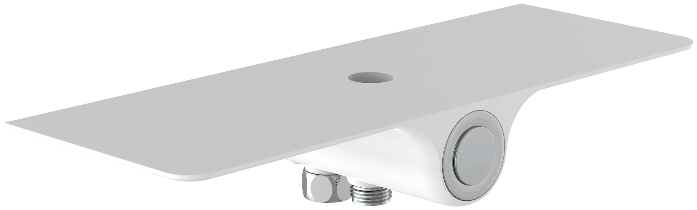 Schütte Brausegarnitur »Aquastar« Regendusche ohne Armatur, Duschsystem mit Ablage, mit 5 Funktionen