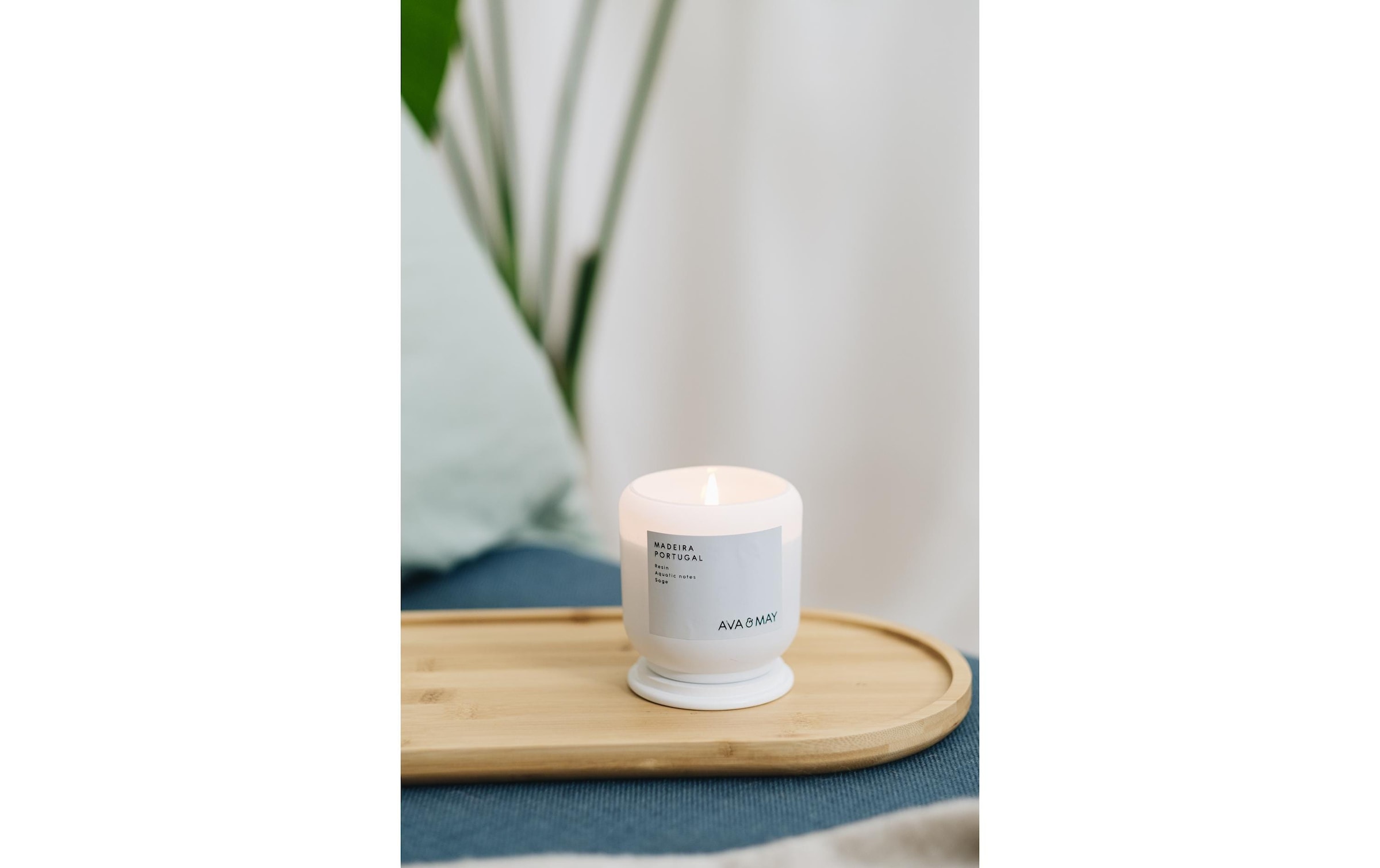 AVA & MAY Bougie parfumée »Madeira 200 g«