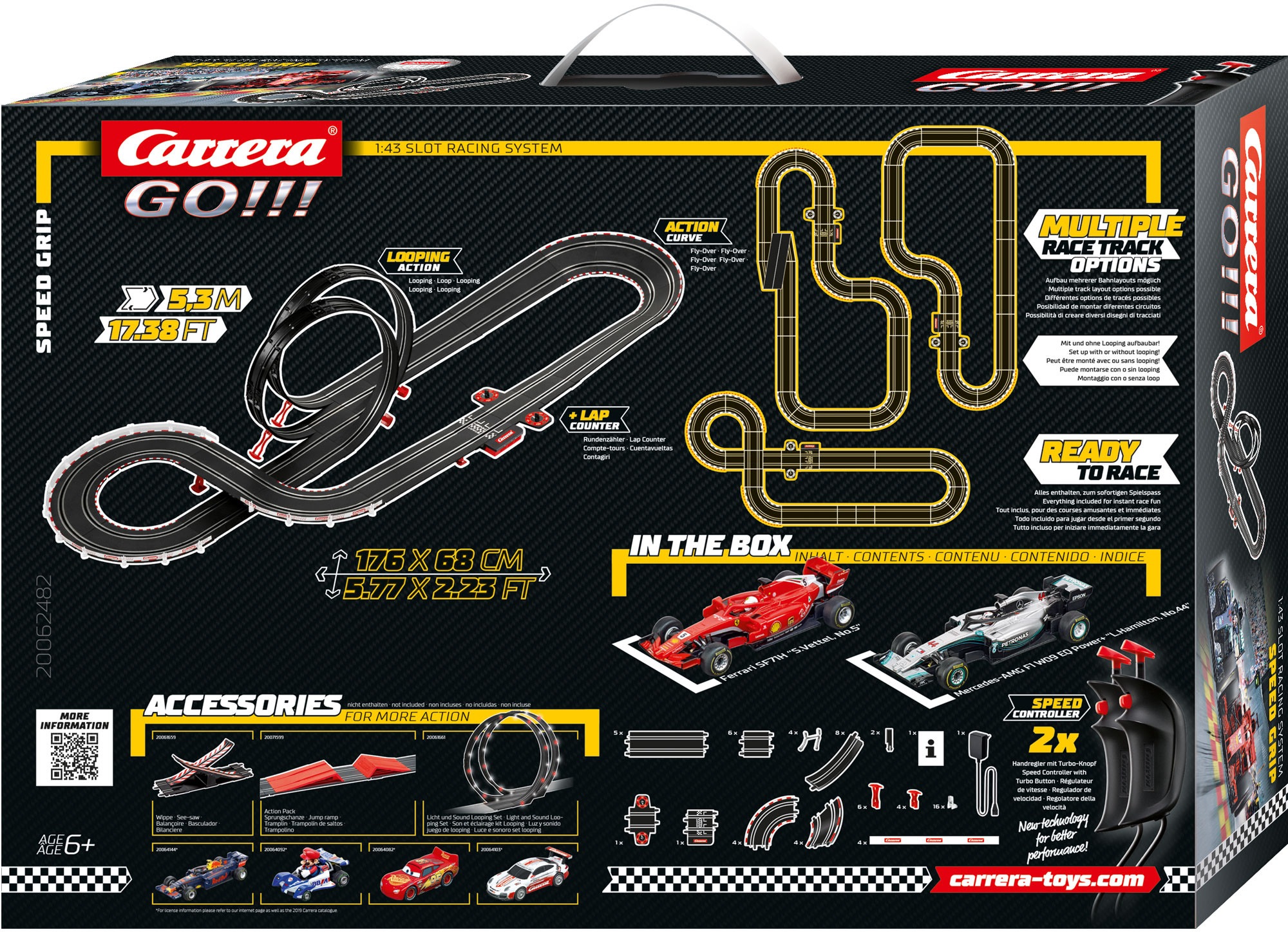 Carrera® Autorennbahn »Carrera GO!!! - Speed Grip«