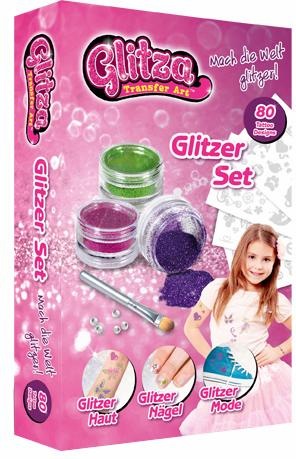 Image of Knorrtoys® Kreativset »GLITZA TRANSFER ART - Tattoo + Nagel Set«, (Set), für das erste kleine Nagelstudio bei Ackermann Versand Schweiz