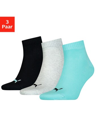 PUMA Kurzsocken, (3 Paar), mit Rippbündchen kaufen PUMA Kurzsocken, (3 Paar), mit Rippbündchen kaufen