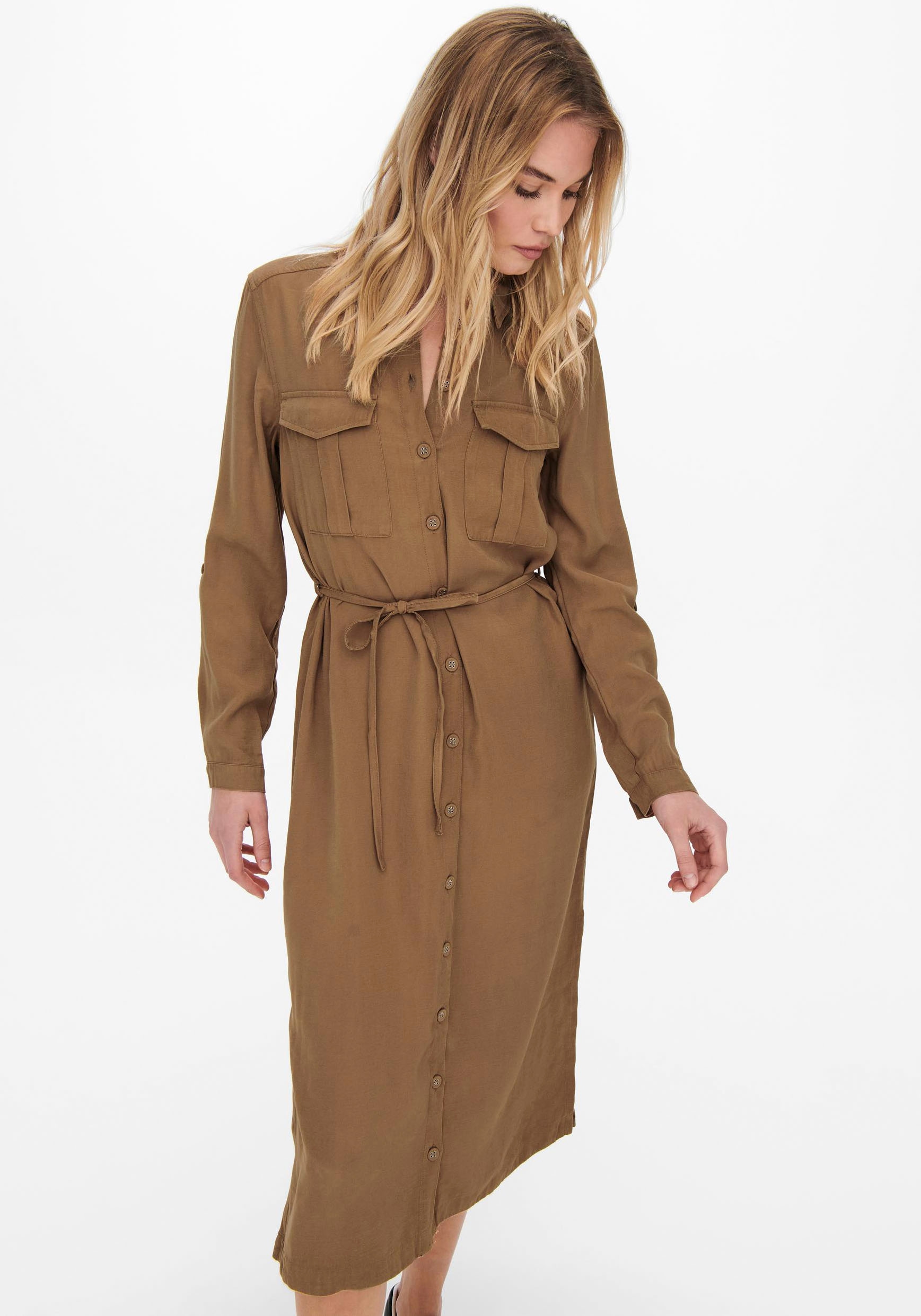 Image of Only Hemdblusenkleid »ONLNEW ARIS LIFE LONG BU SHIRT DRESS« bei Ackermann Versand Schweiz