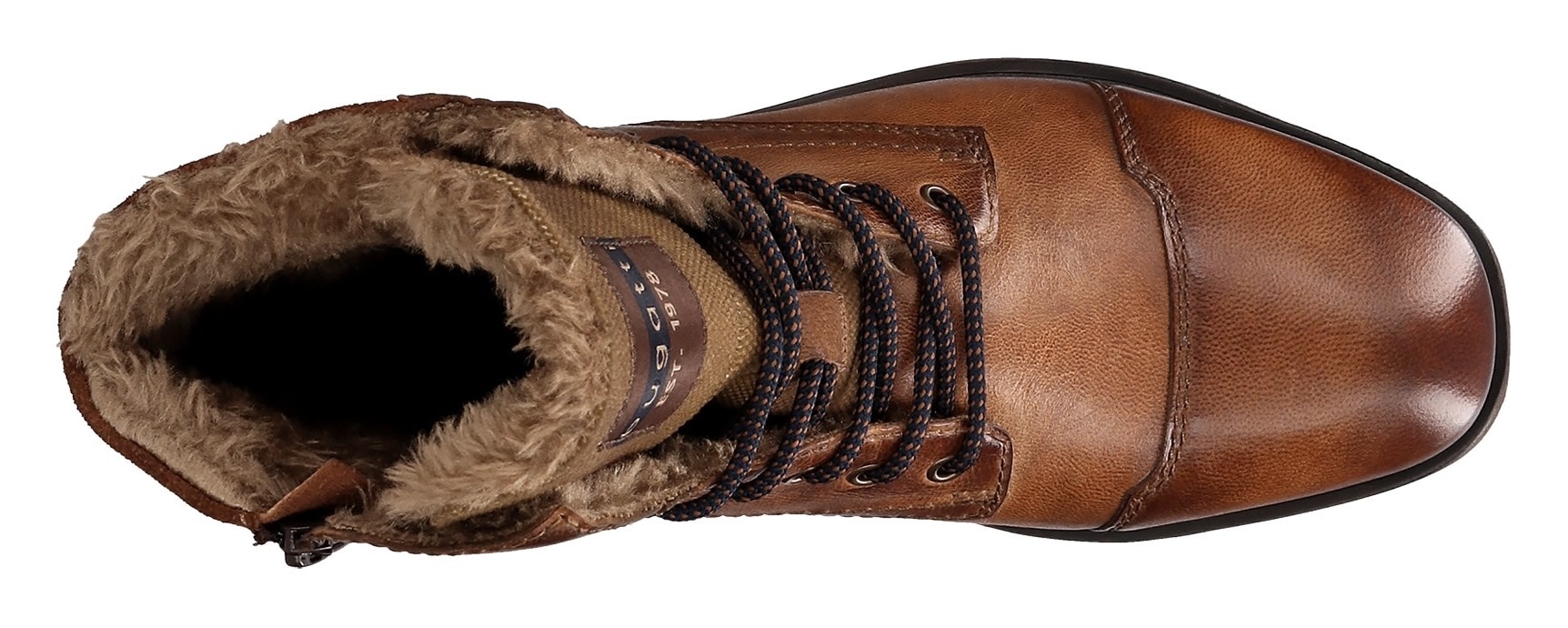 bugatti Winterboots, Winterstiefel, Boots, Schnürstiefelette mit Reissverschluss