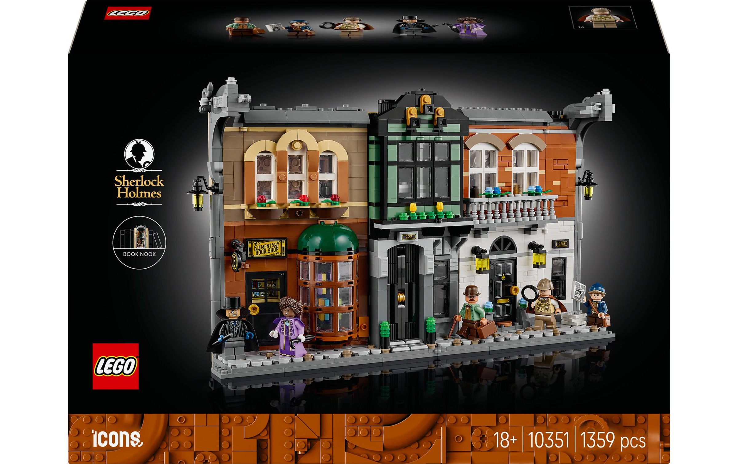 Image of LEGO Konstruktionsspielsteine "Icons Sherlock Holmes 10351"