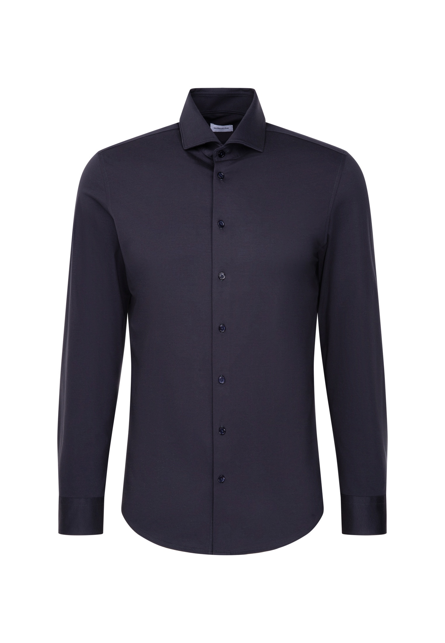 seidensticker Chemise d'affaires »Schwarze Rose« Slim 1/1 Kentkragen Uni