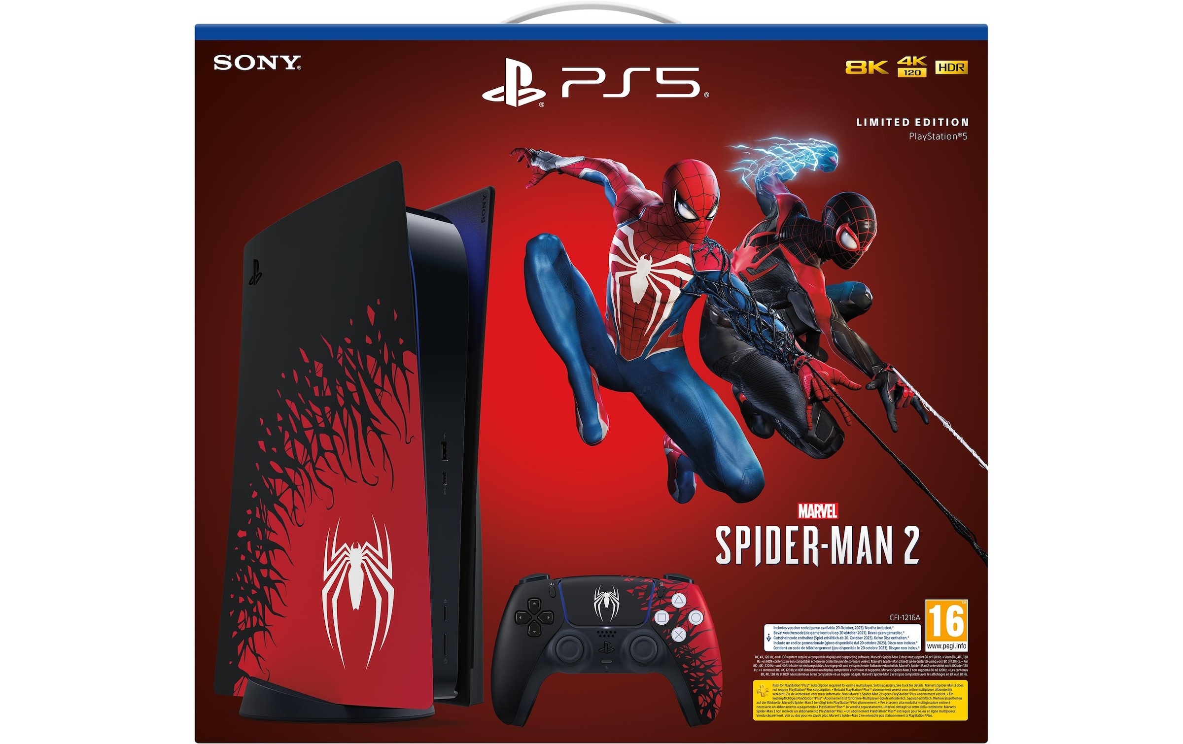 Sony Spielekonsole »5 825GB Spider-Man Bundle«