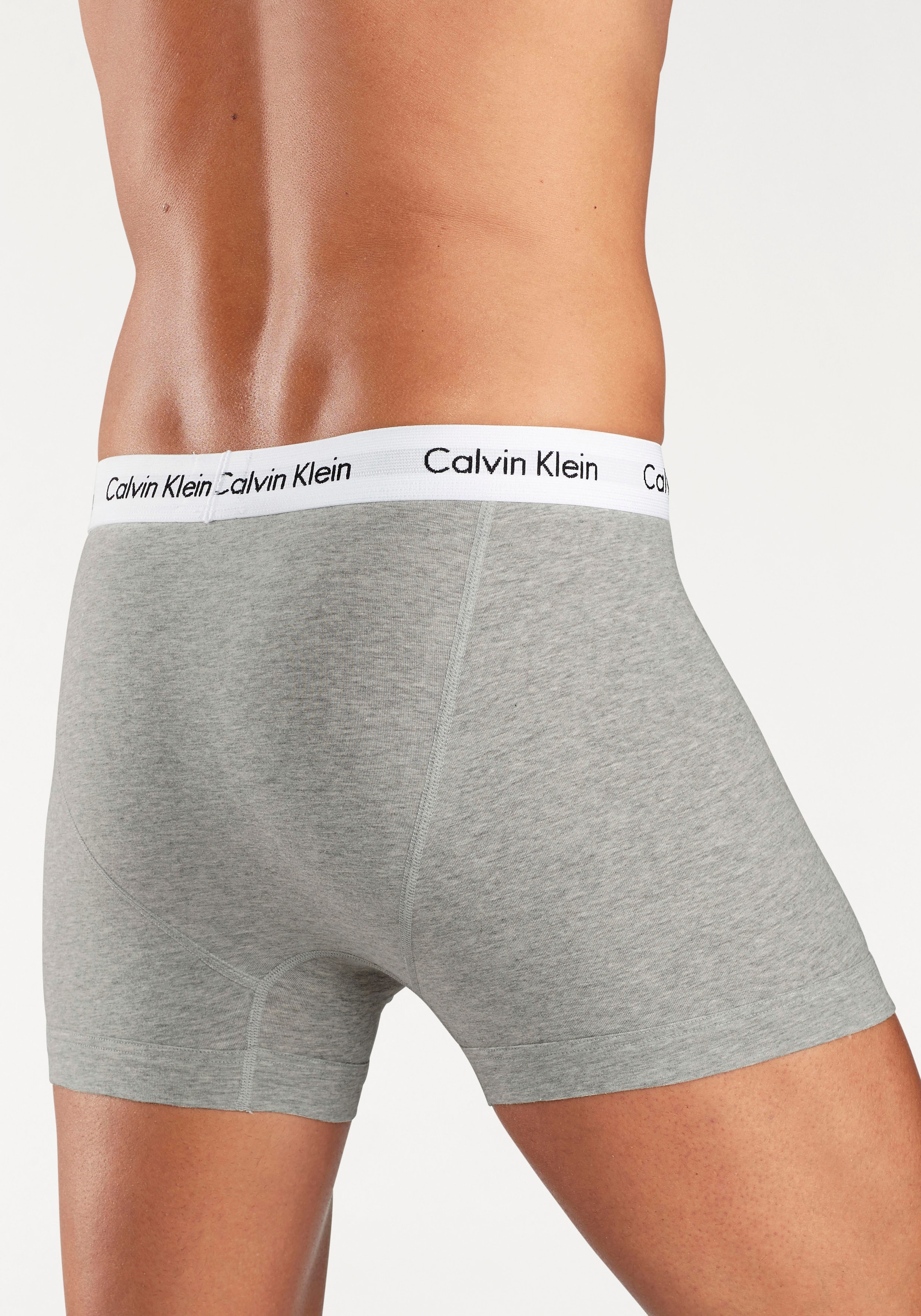 Calvin Klein Underwear Boxer »CK Boxer 3x« 3 cuis mit Logoschriftzug am Bund