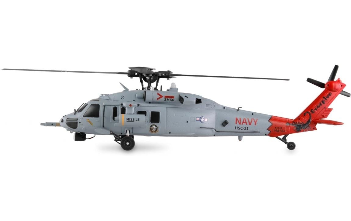 Amewi RC-Helikopter "UH60 Black Hawk Navy 6-Kanal, RTF"