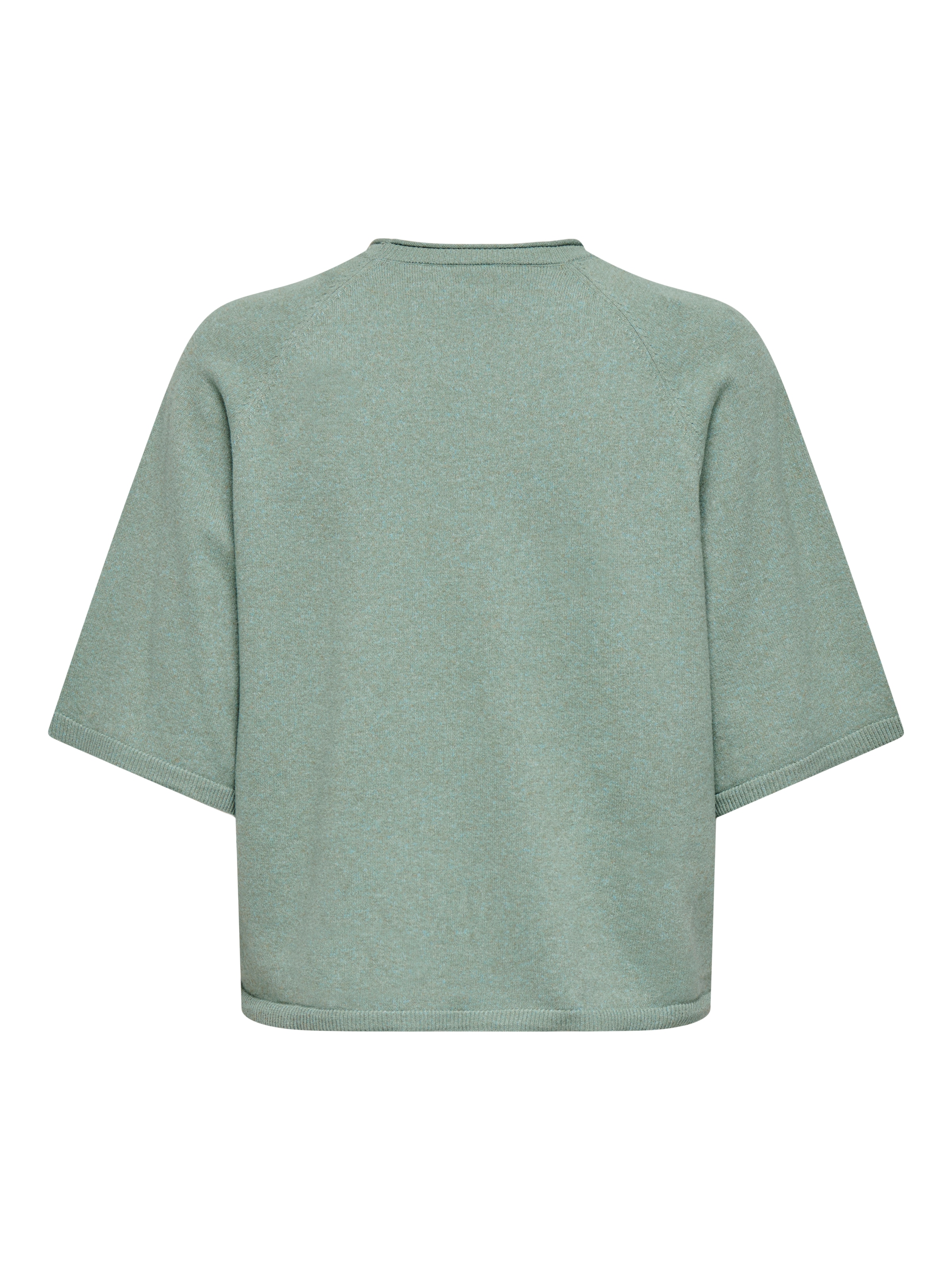 ONLY CARMAKOMA Rundhalspullover »CARLOYAL LIFE 2/4 O-NECK PULLOV KNT NOOS« Kunstfaser