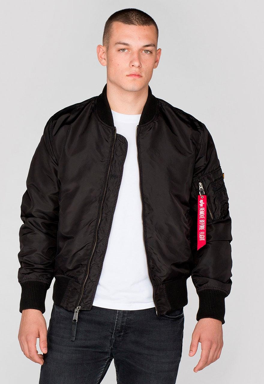 Image of Alpha Industries Bomberjacke "MA-1 TT" Kunstfaser, slim fit