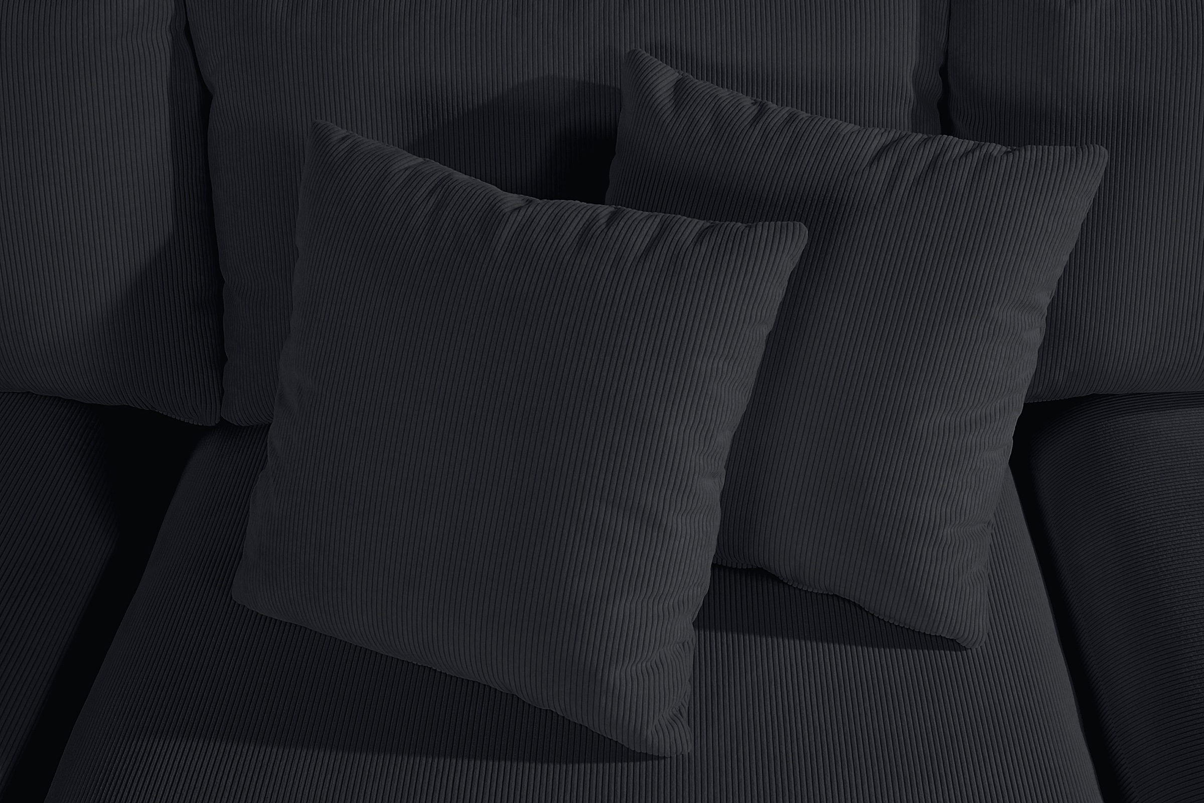 Home affaire 3-Sitzer »Comfine«, zusammengesetzt aus Modulen, in 3 Bezugsqualitäten